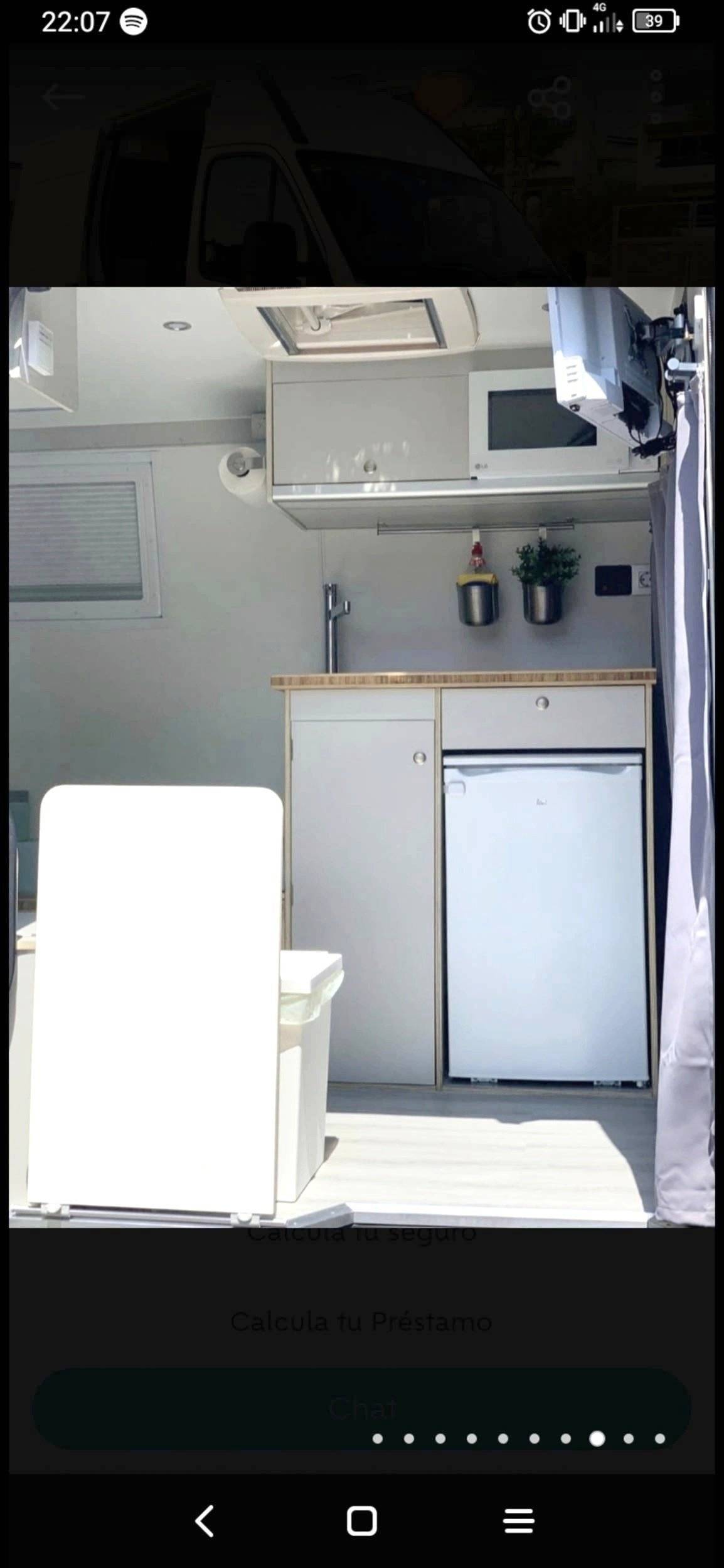 Kitchenette Iveco daily - Yescapa