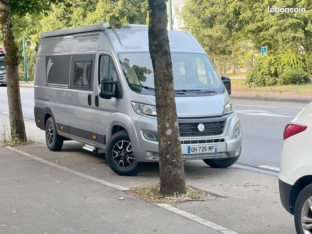 Vista del vehículo ángulo delantero Fiat Fiat ducato - Yescapa