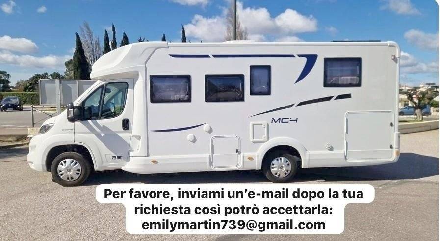 Vue avant de 3/4 Fiat 140 cv - Yescapa