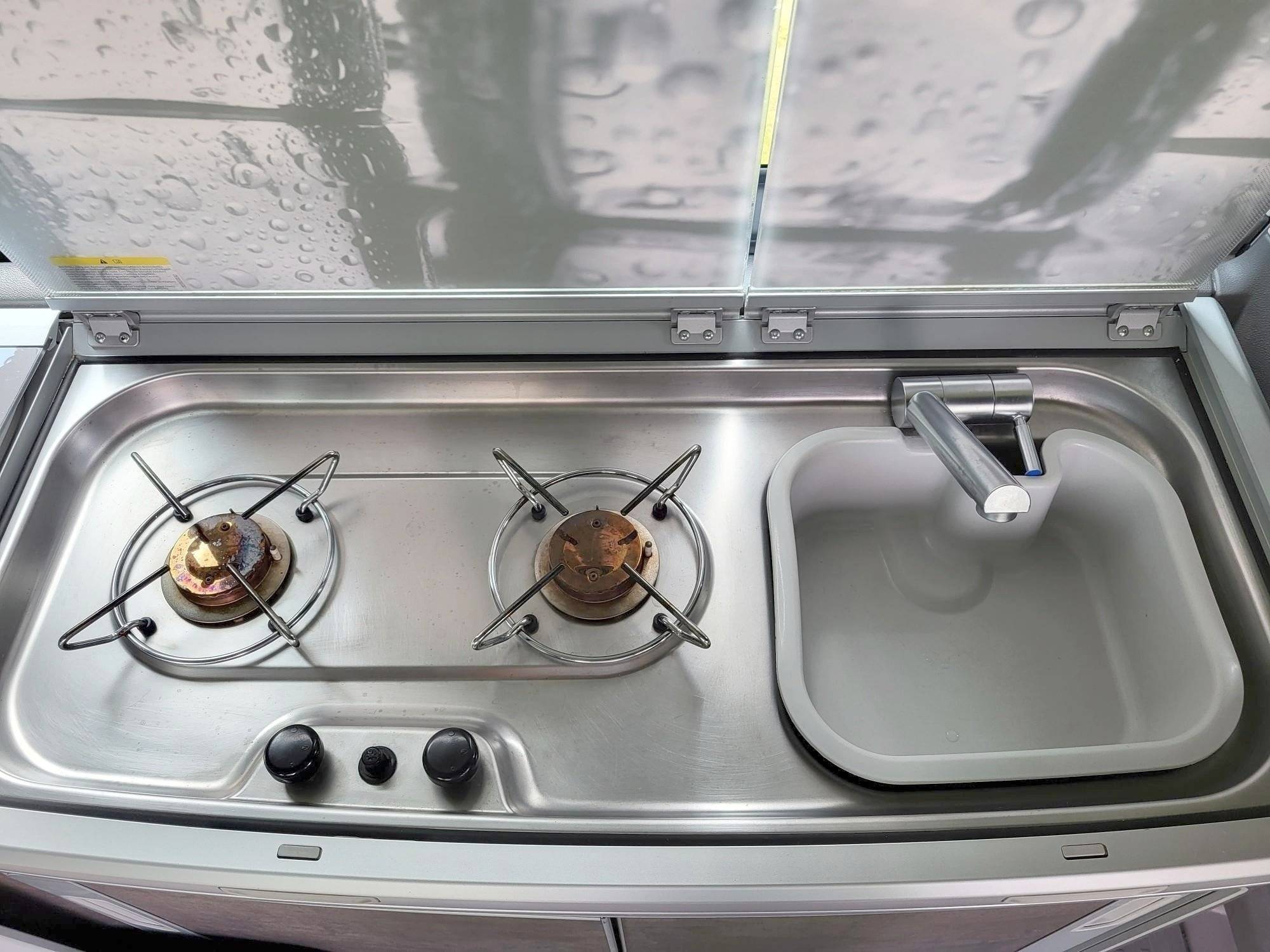 Kitchen Volkswagen Transporter T6 2,0 l 150ch - Yescapa