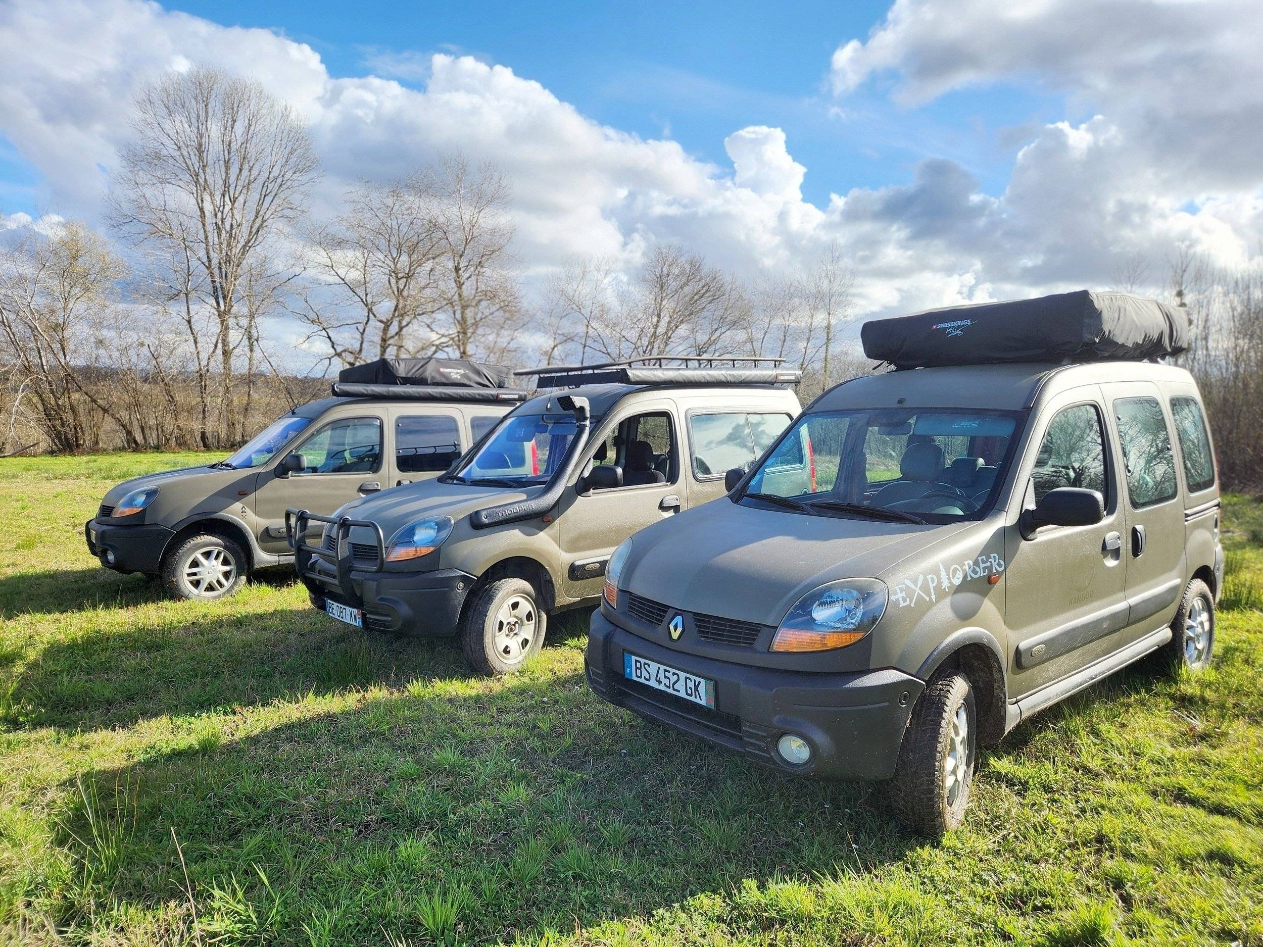 Kangoo 4x4 Pyrénées explorer Kangoo