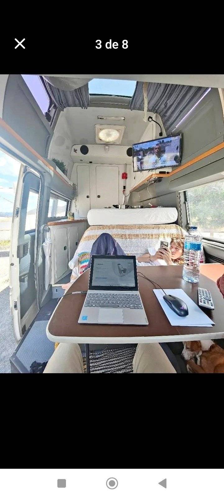 Dining Area Mercedes Mercedes Sprinter 312D 2.9 Turbo - Yescapa