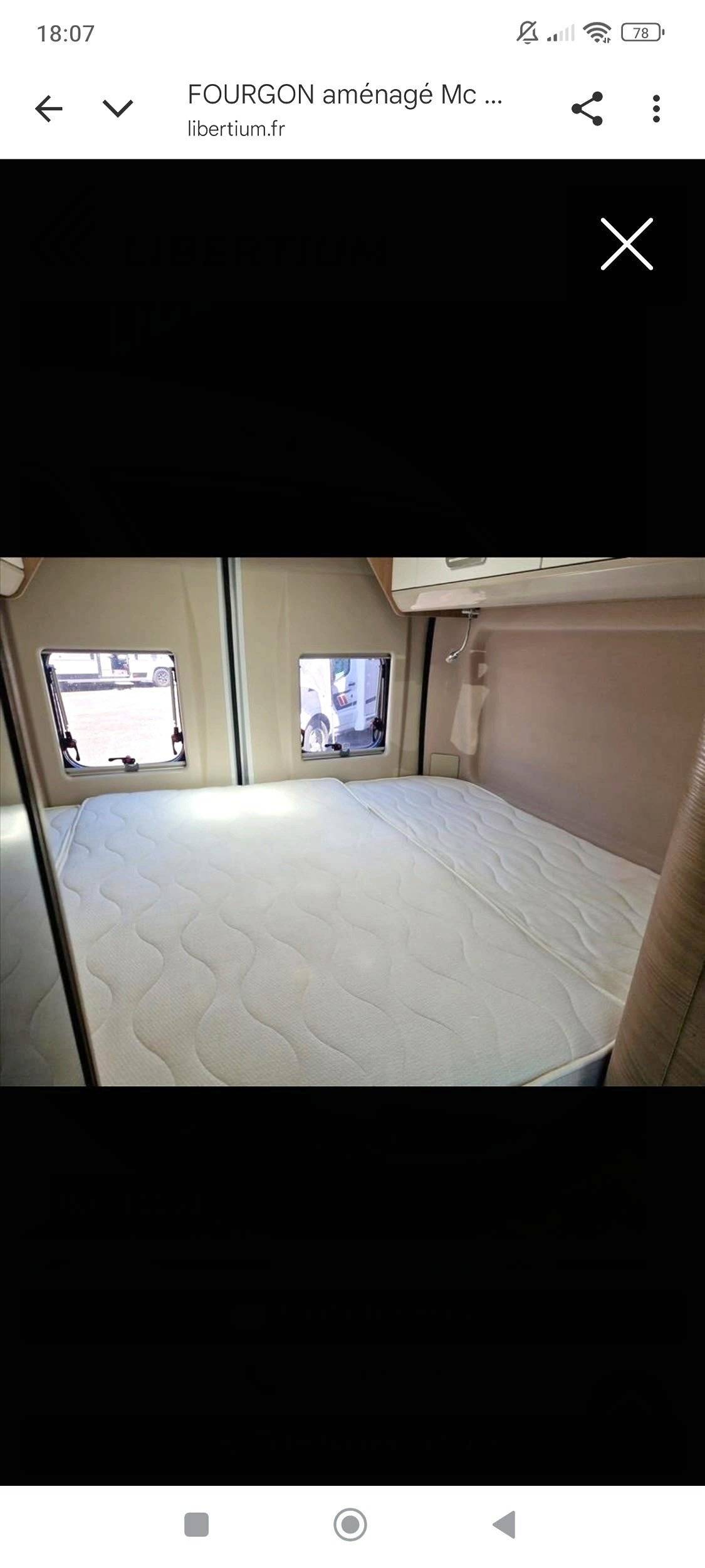 Plazas en cama Fiat Ducato 2,3 l 120 ch. - Yescapa