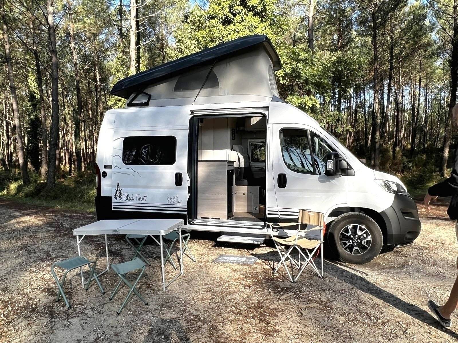 Vue avant de 3/4 Citroën - Yescapa