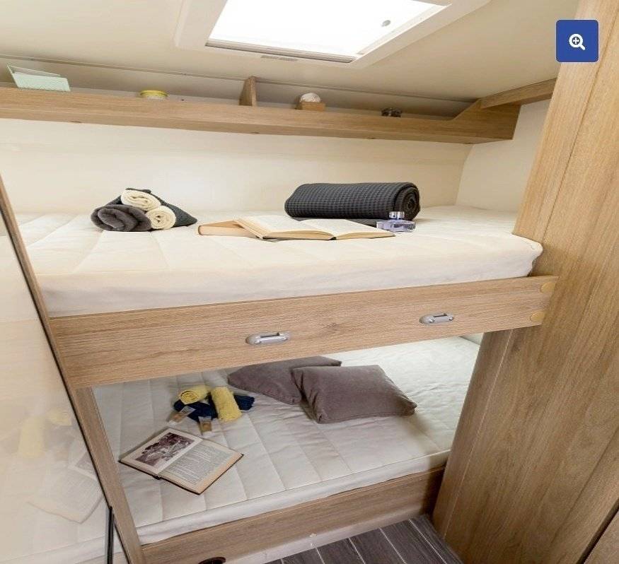 slaapplaatsen CaravanInternational HORON 79M - Yescapa
