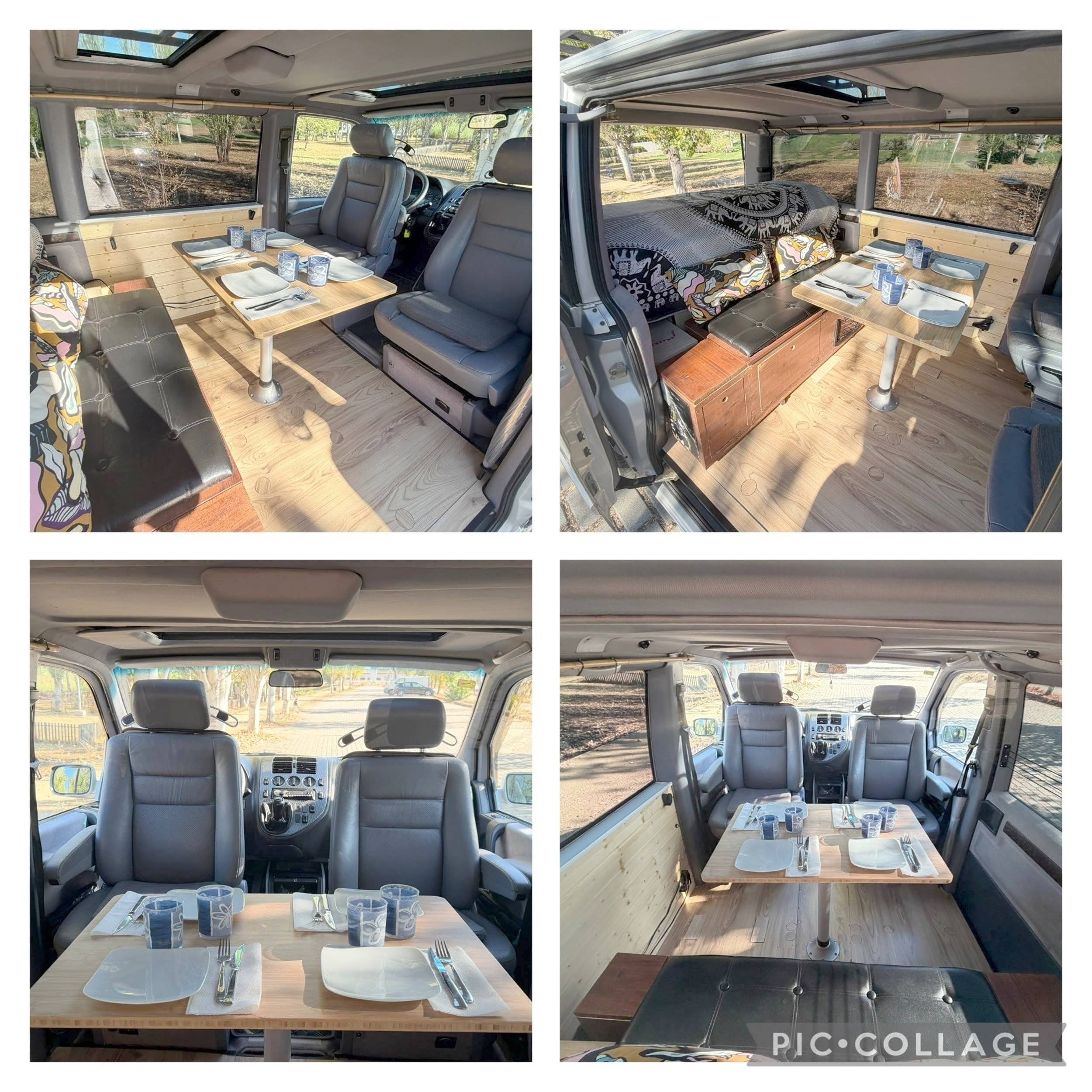 Dining Area Mercedes - Yescapa