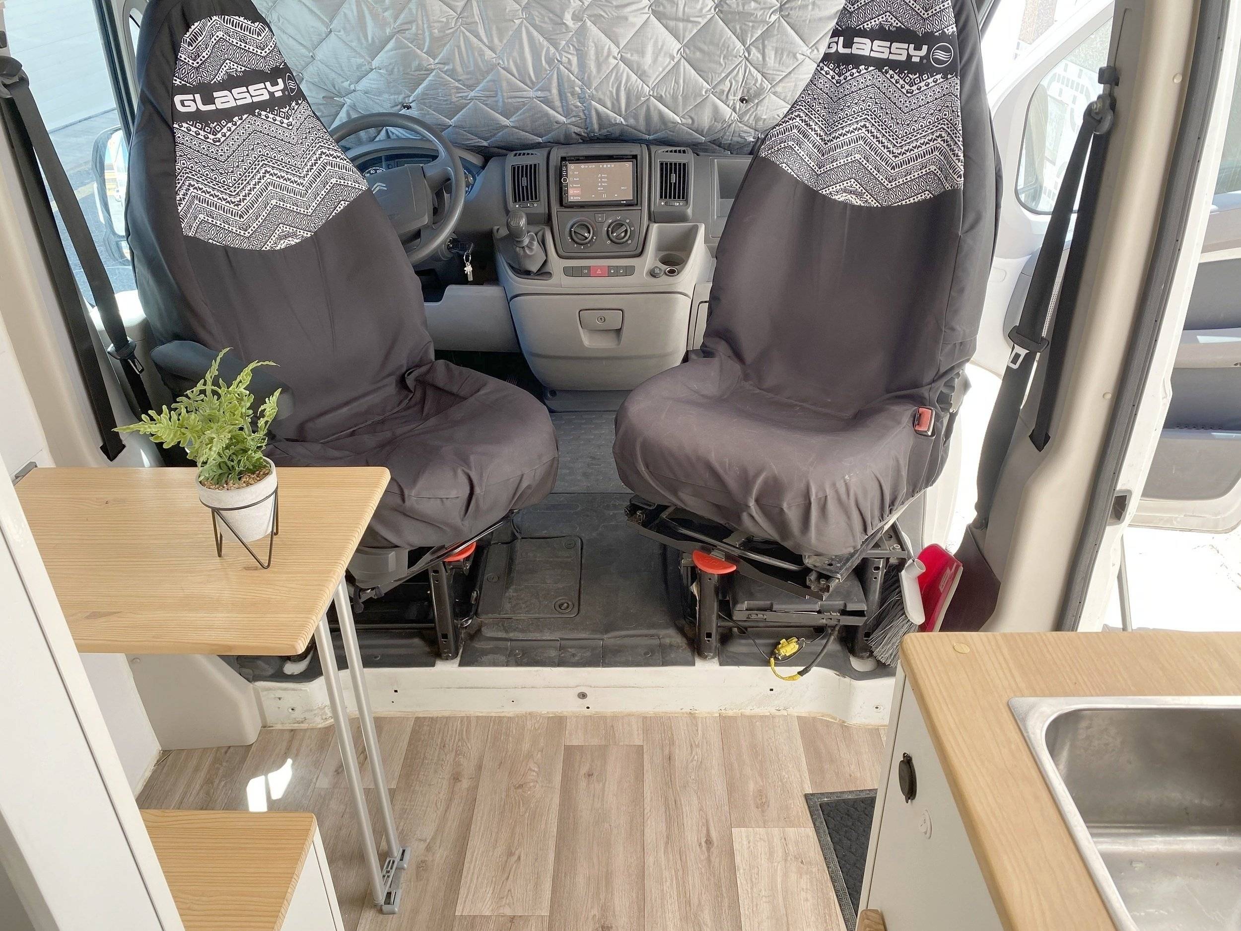 Schlafplätze Citroën Citroën jumper - Yescapa