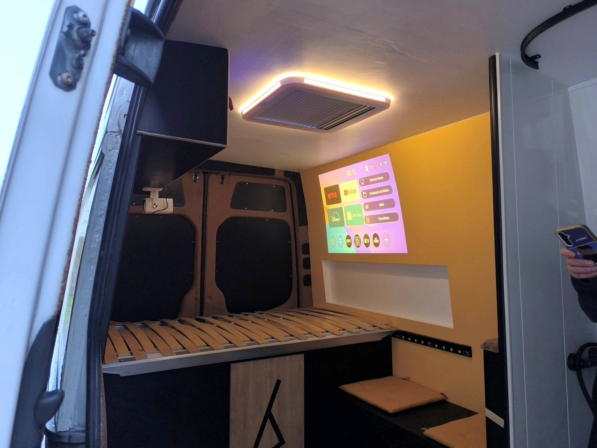 Converted van 