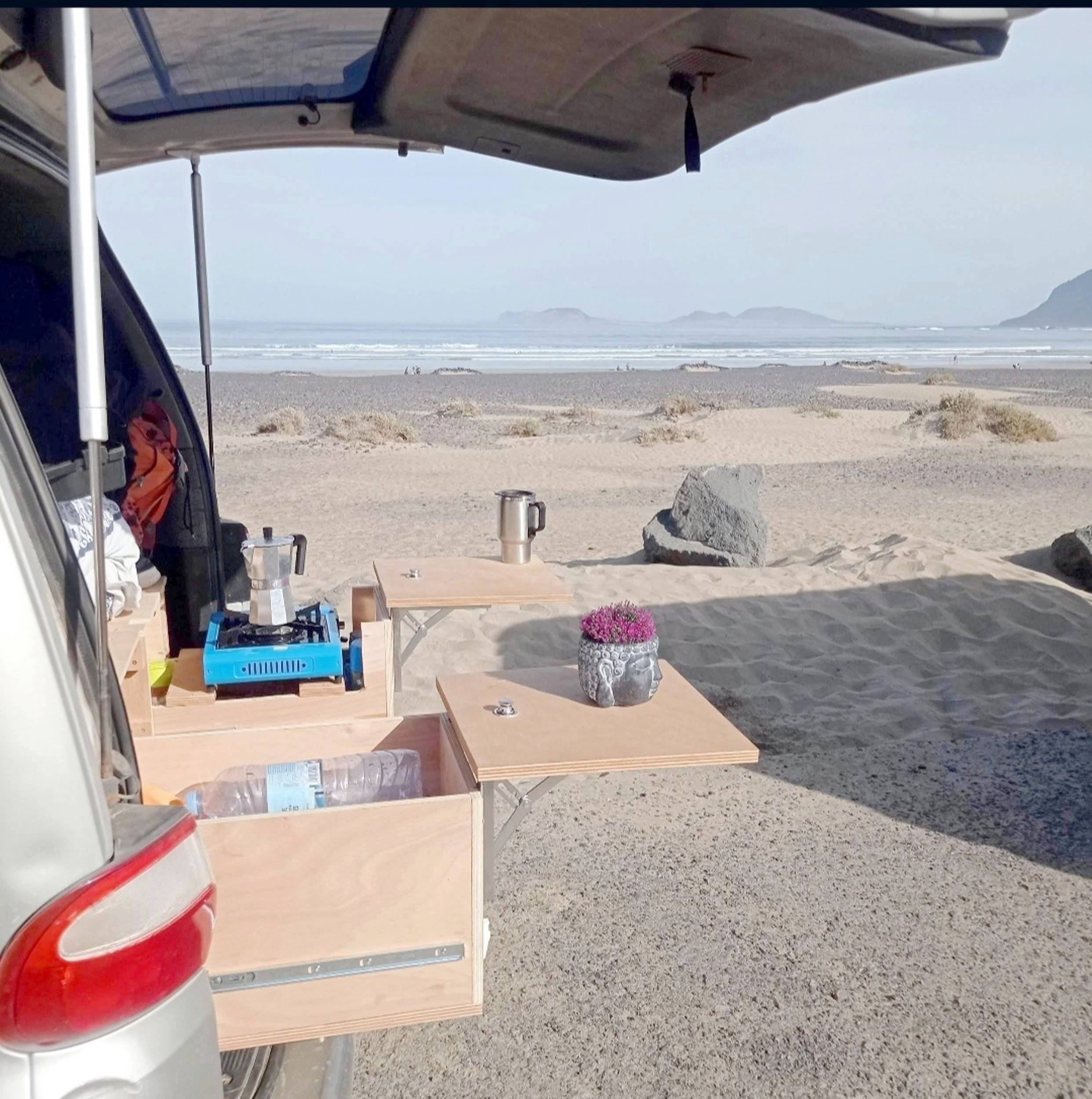 Kitchen Hyundai h1 - Yescapa
