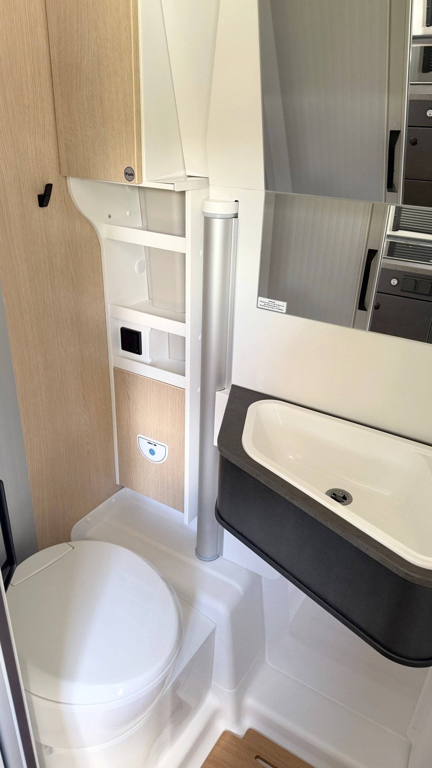 Doccia / Toilette Fiat Ducato - Yescapa