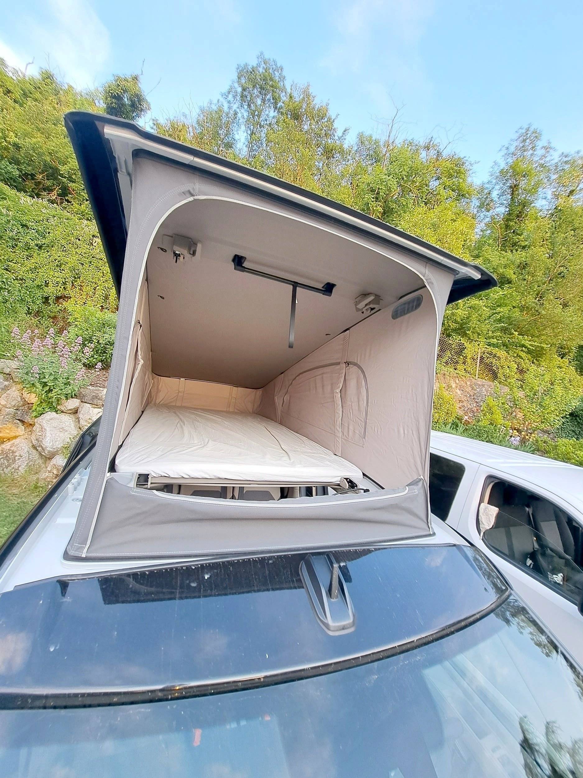 Slaapplaatsen Volkswagen California T7 - Yescapa