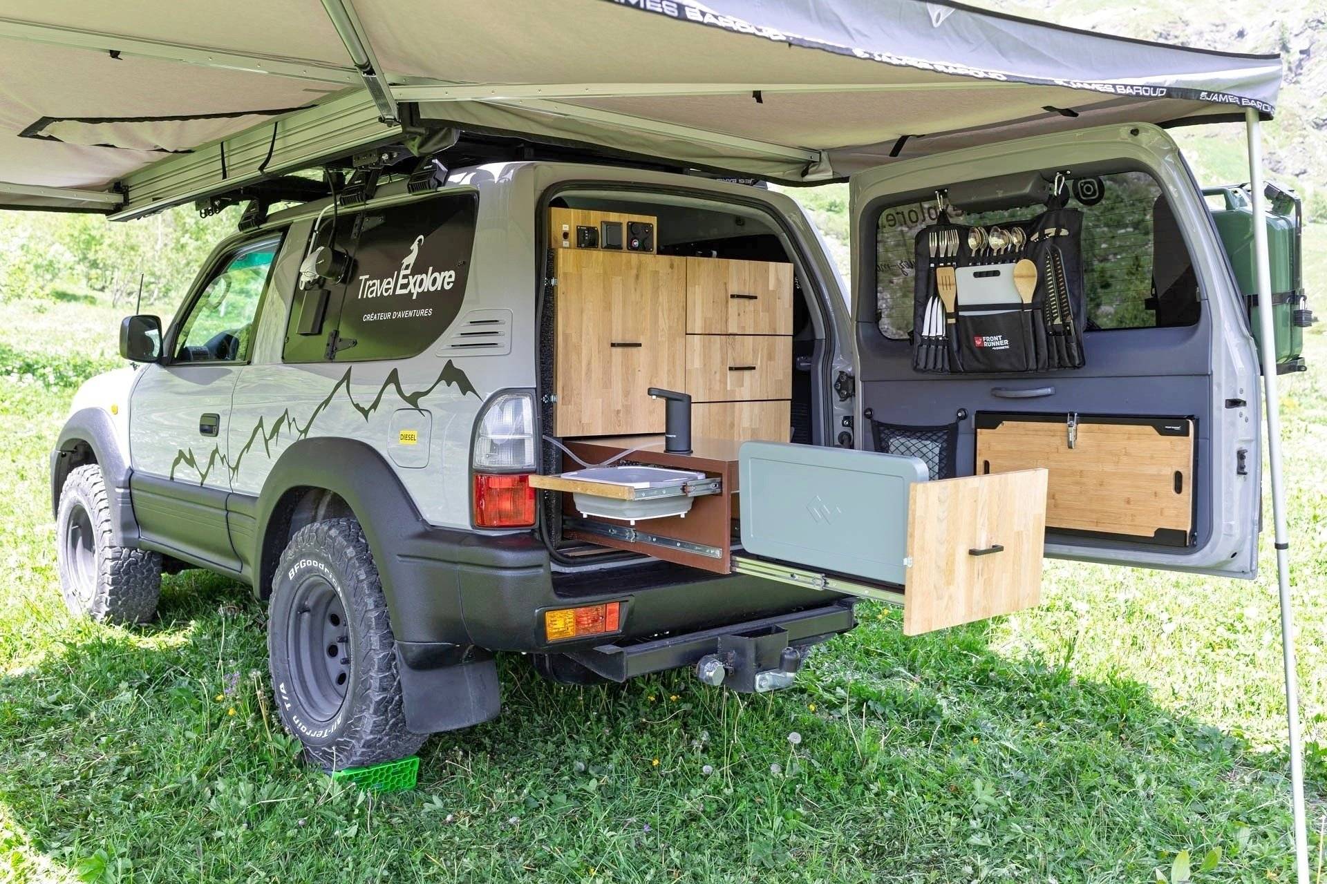 Angolo cucina Toyota Land Cruiser - Yescapa