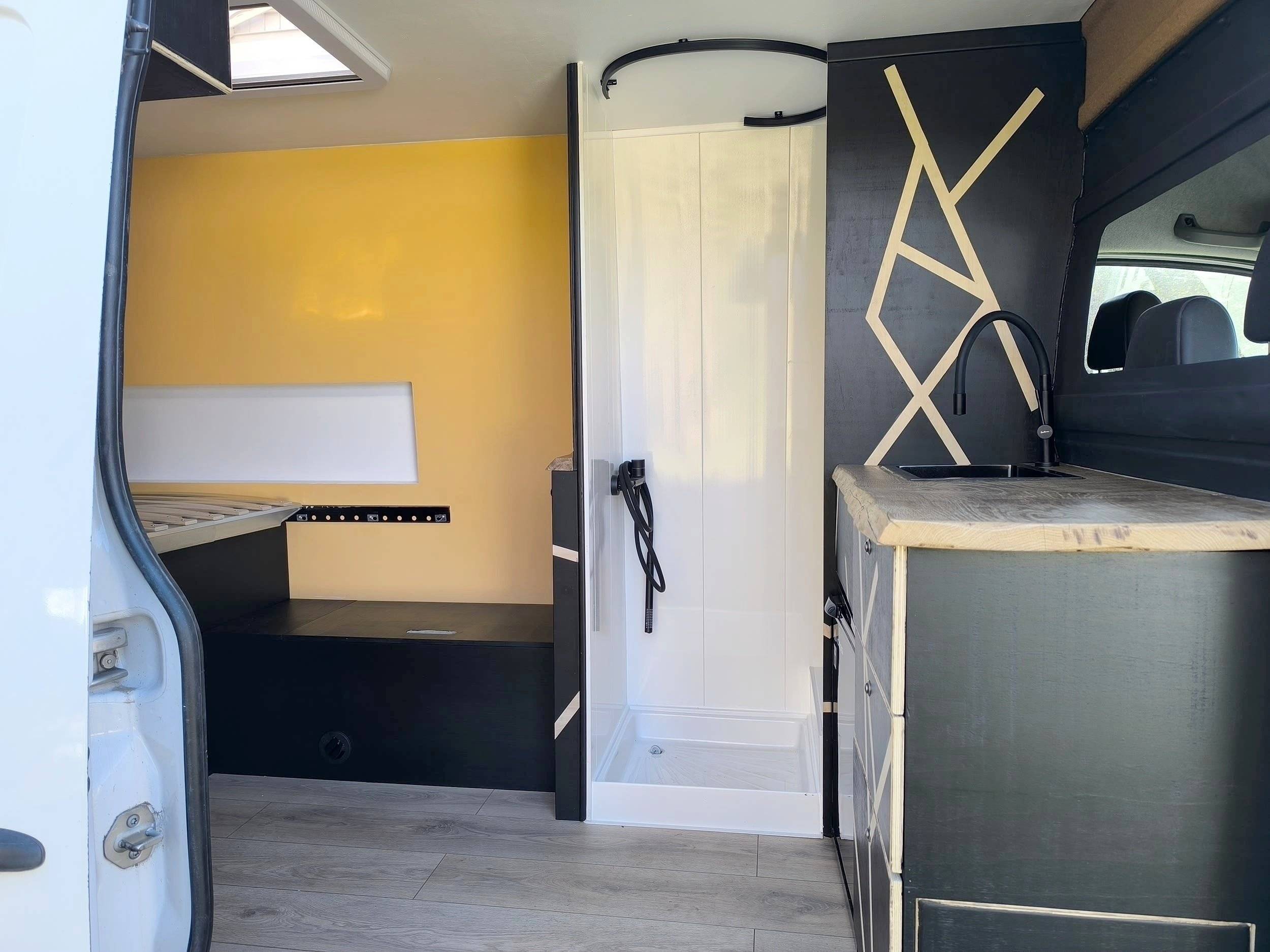 Converted van 