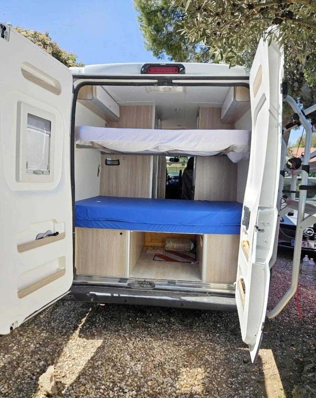 Couchages Fiat - Yescapa