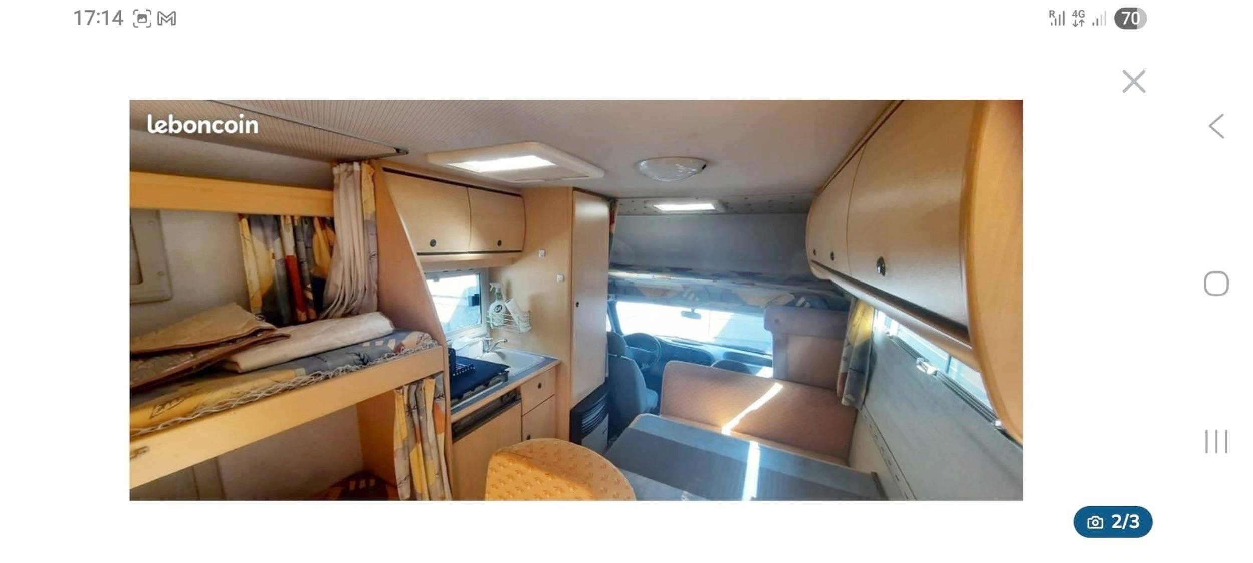 Couchages Ford Ford Transit 120 - Yescapa