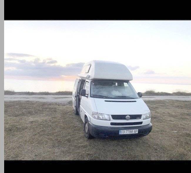 Vista de 3/4 Volkswagen - Yescapa