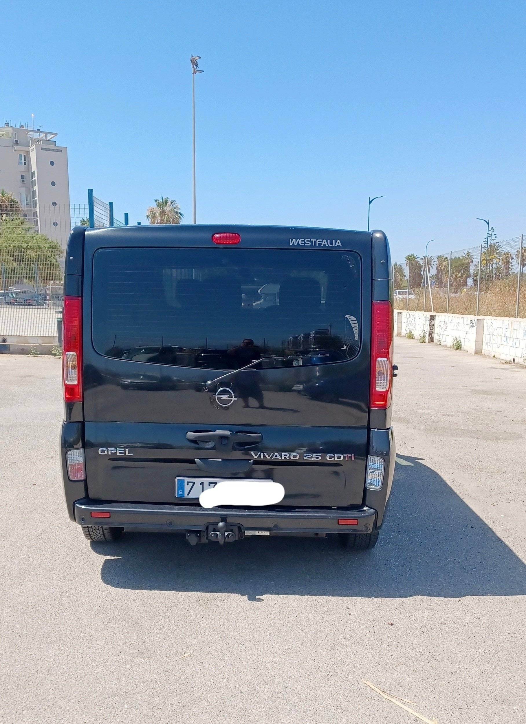 Vue arrière Opel - Yescapa