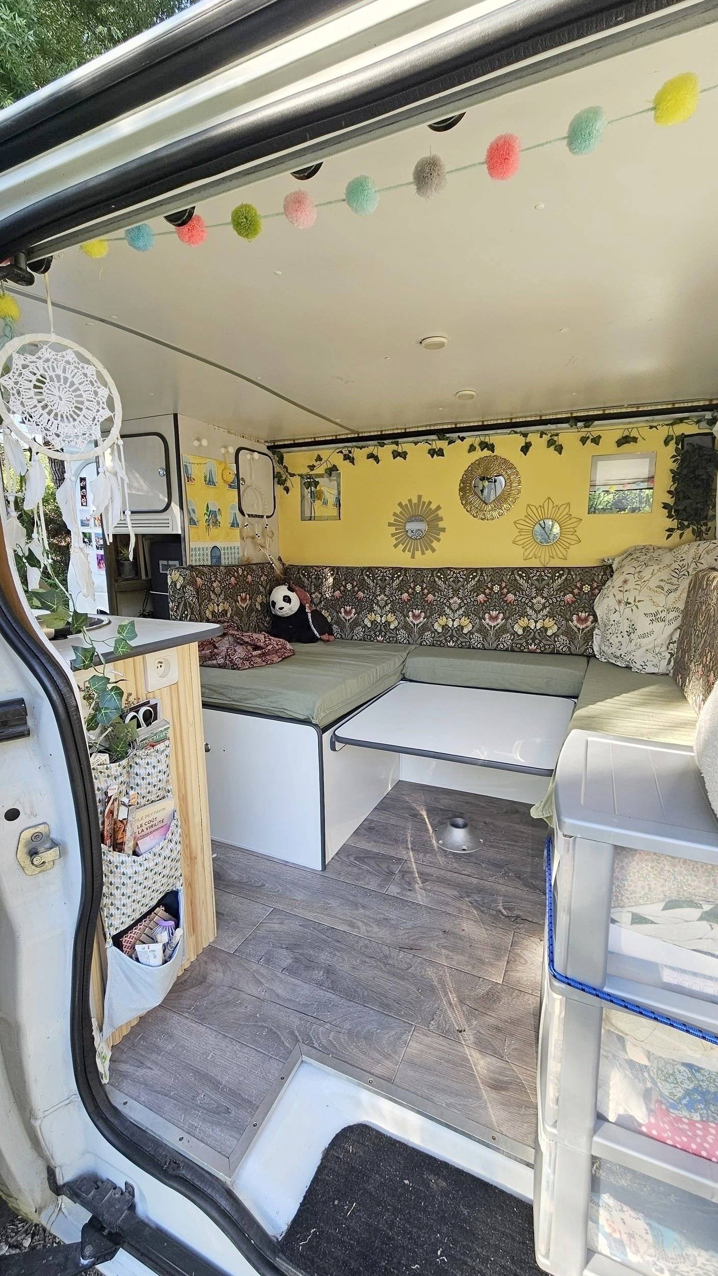 Converted van 