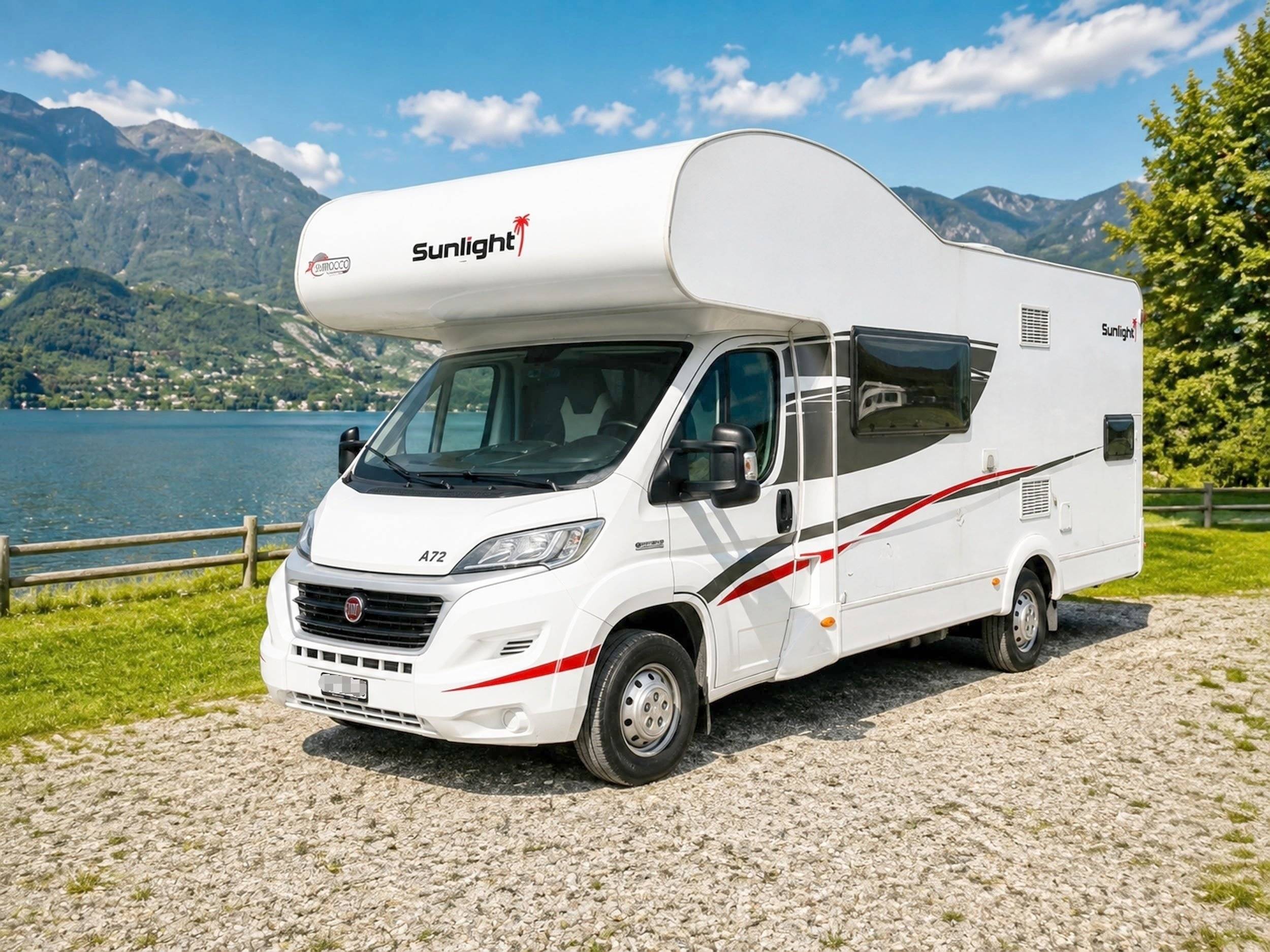 Voorkant 3/4 Fiat Fiat Ducato 2.3 160cv - Yescapa