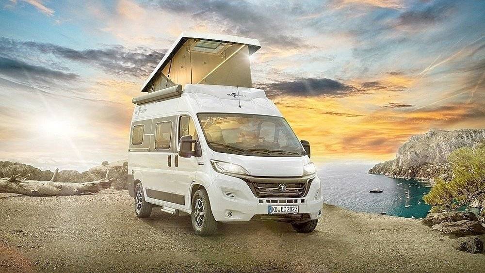Vista frontale a ¾ Peugeot PEUGEOT BOXER - Yescapa