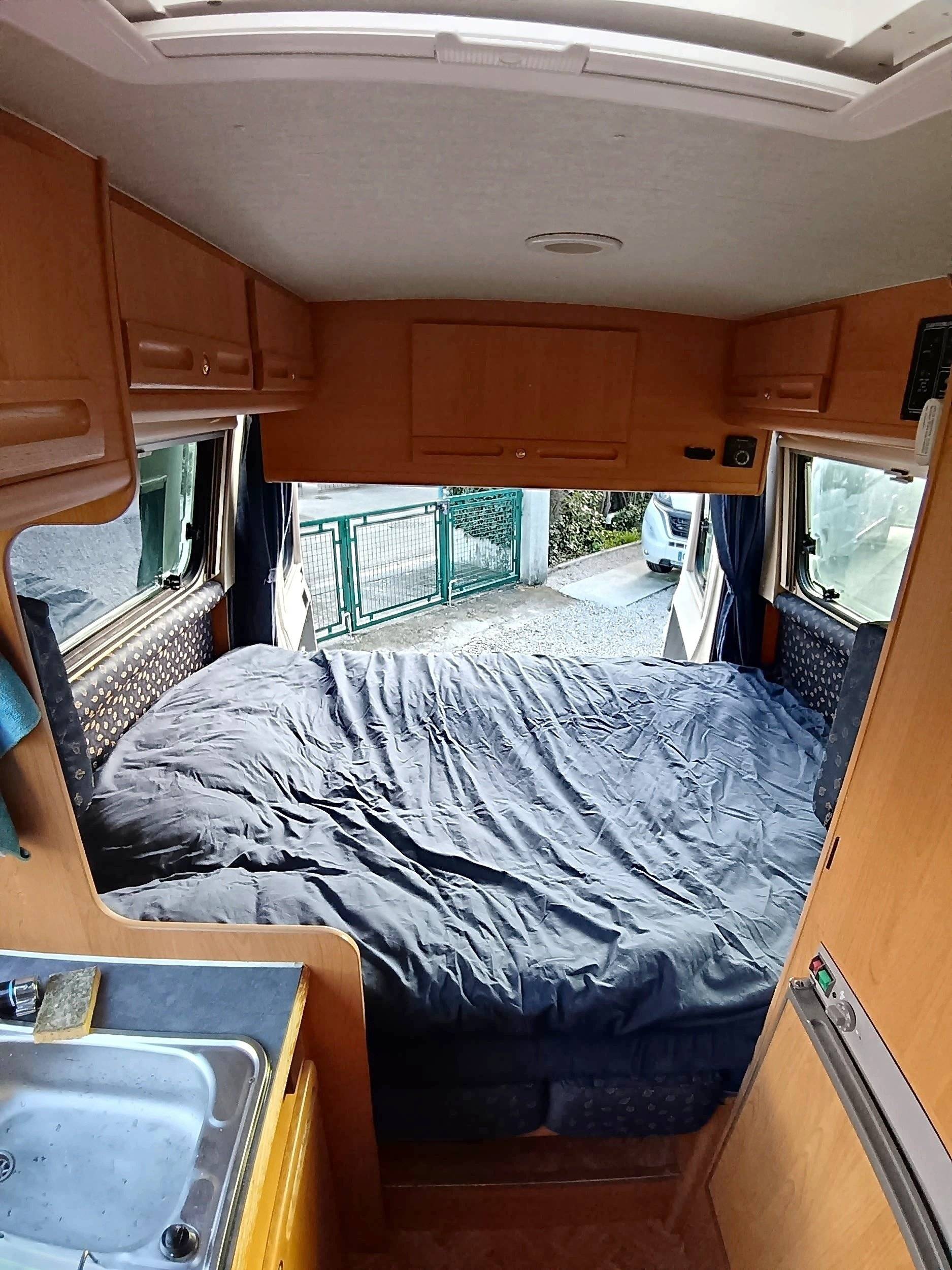 Schlafplätze Fiat 2,8 JTD - Yescapa