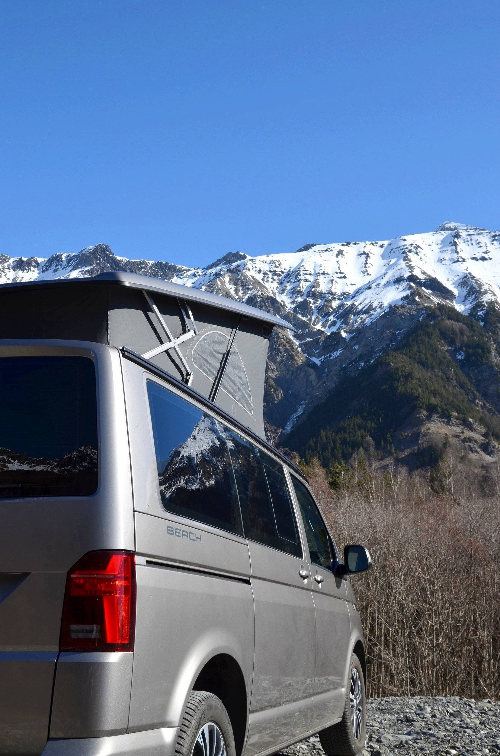 Achterkant Volkswagen California T6 2l TDI 150ch - Yescapa