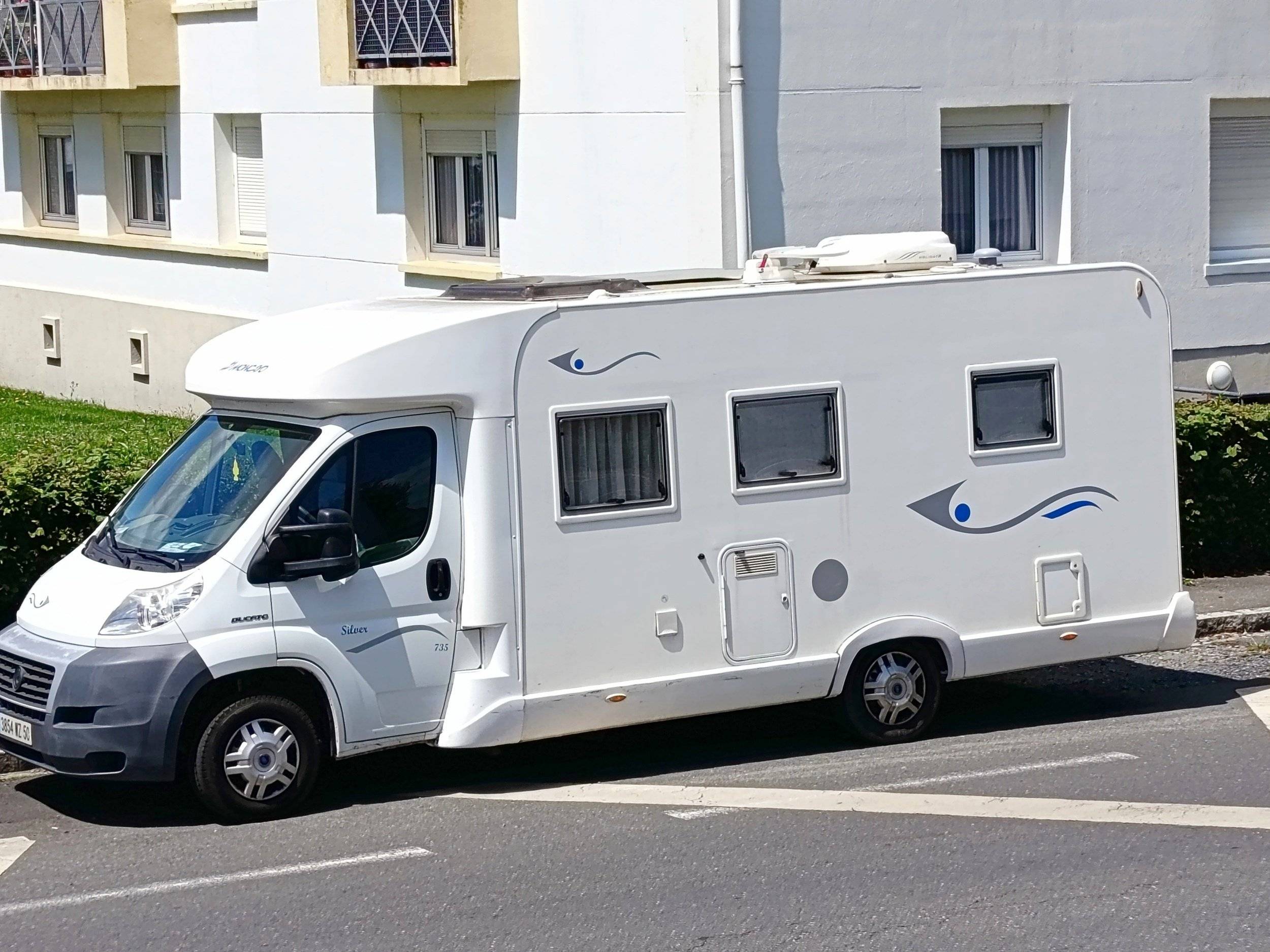 Voorkant 3/4 Fiat Fiat - Yescapa