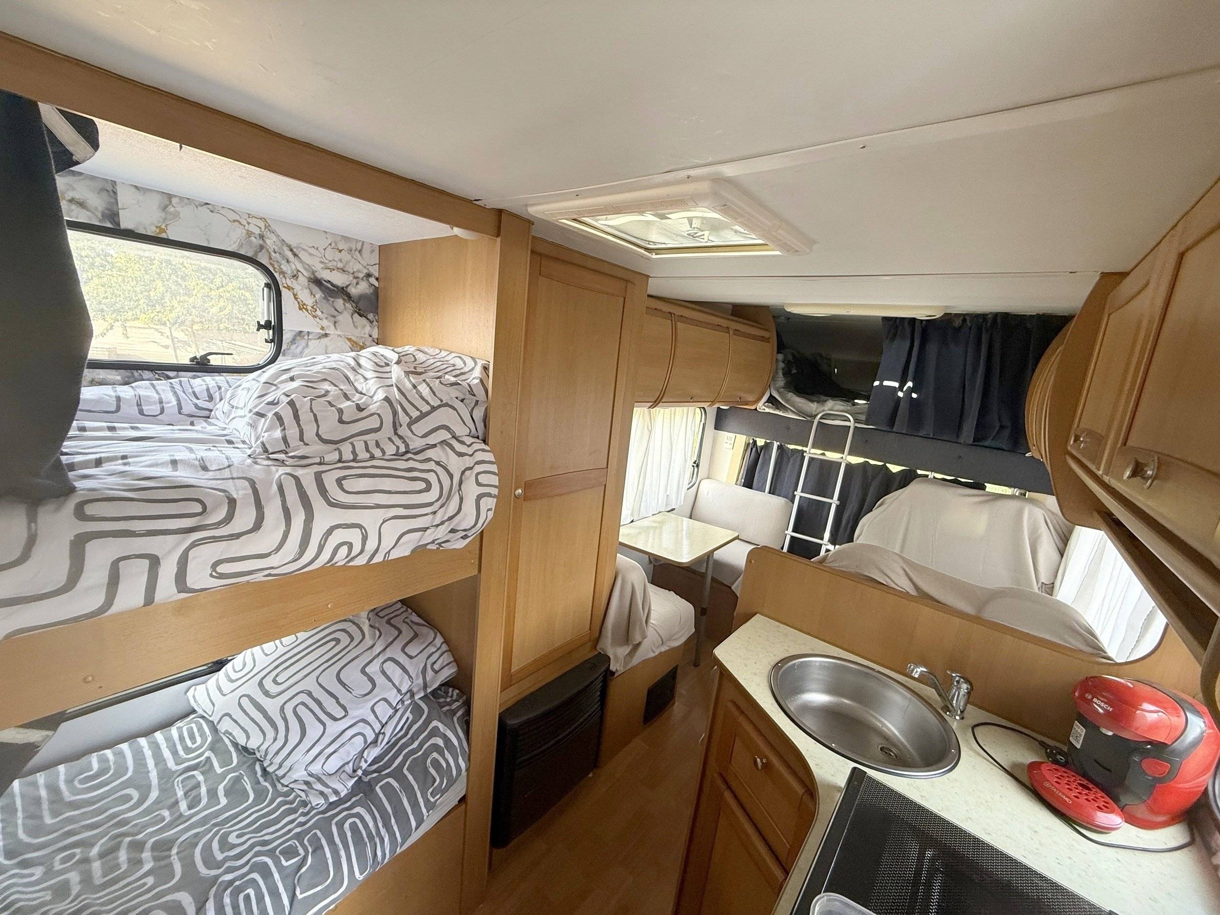 Berth Fiat - Yescapa