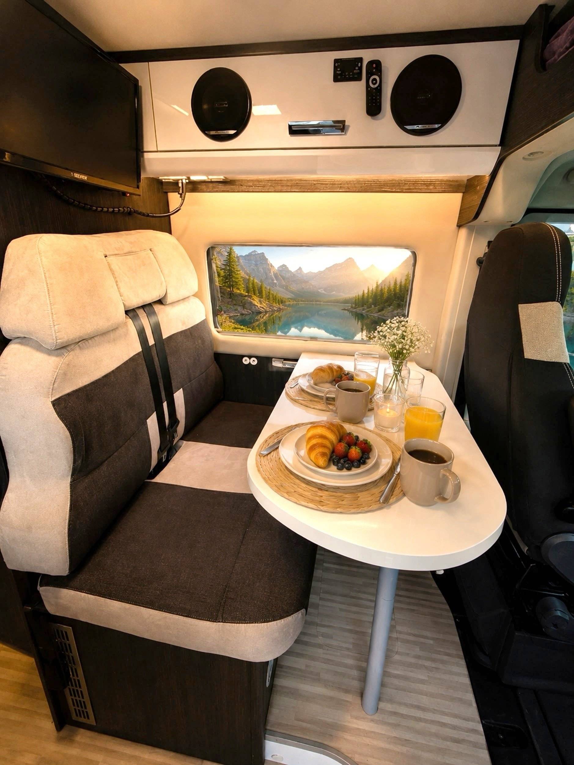 Dining Area Fiat Ducato 2,3 l 130 ch. - Yescapa