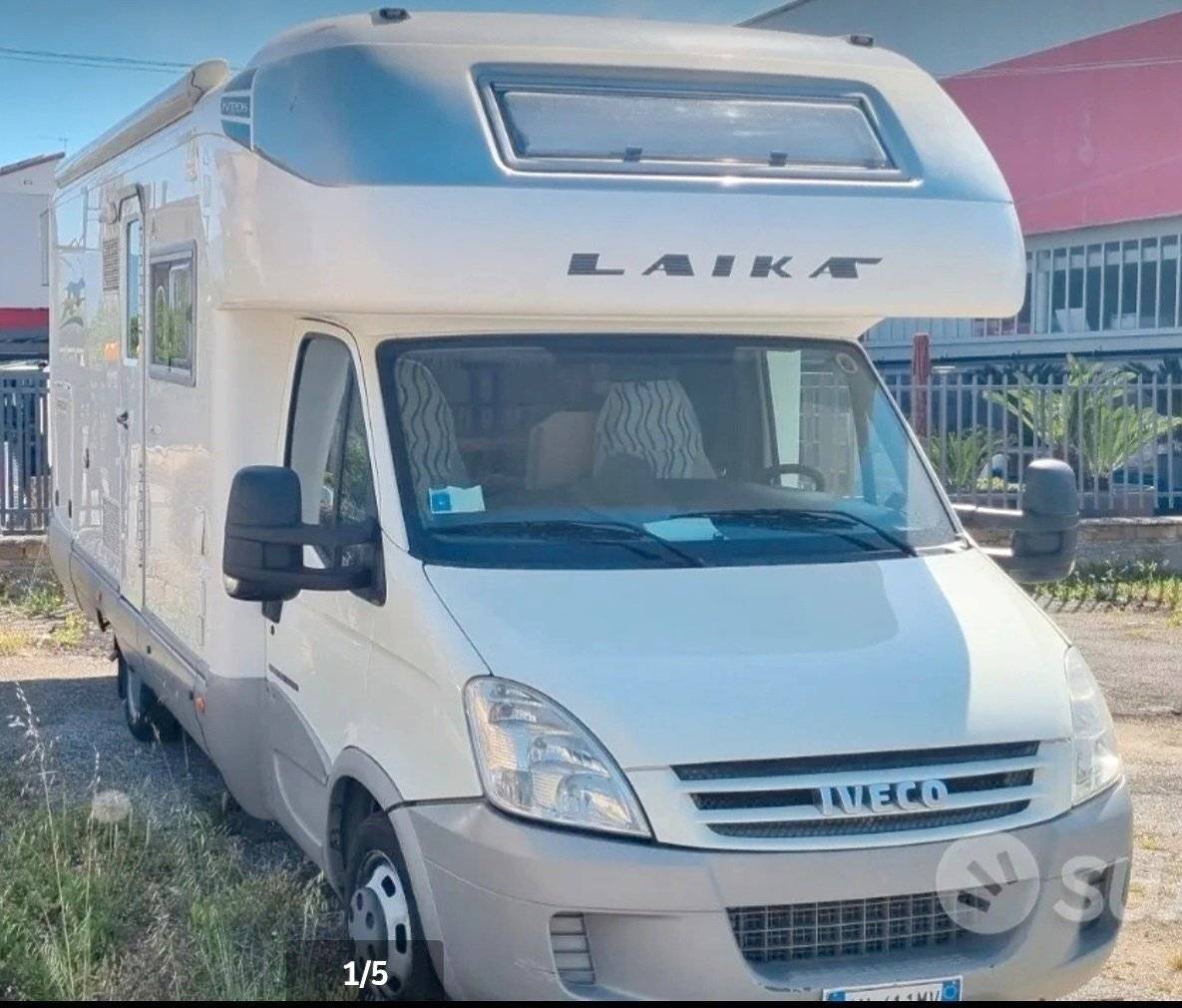 Vista de 3/4 Iveco - Yescapa