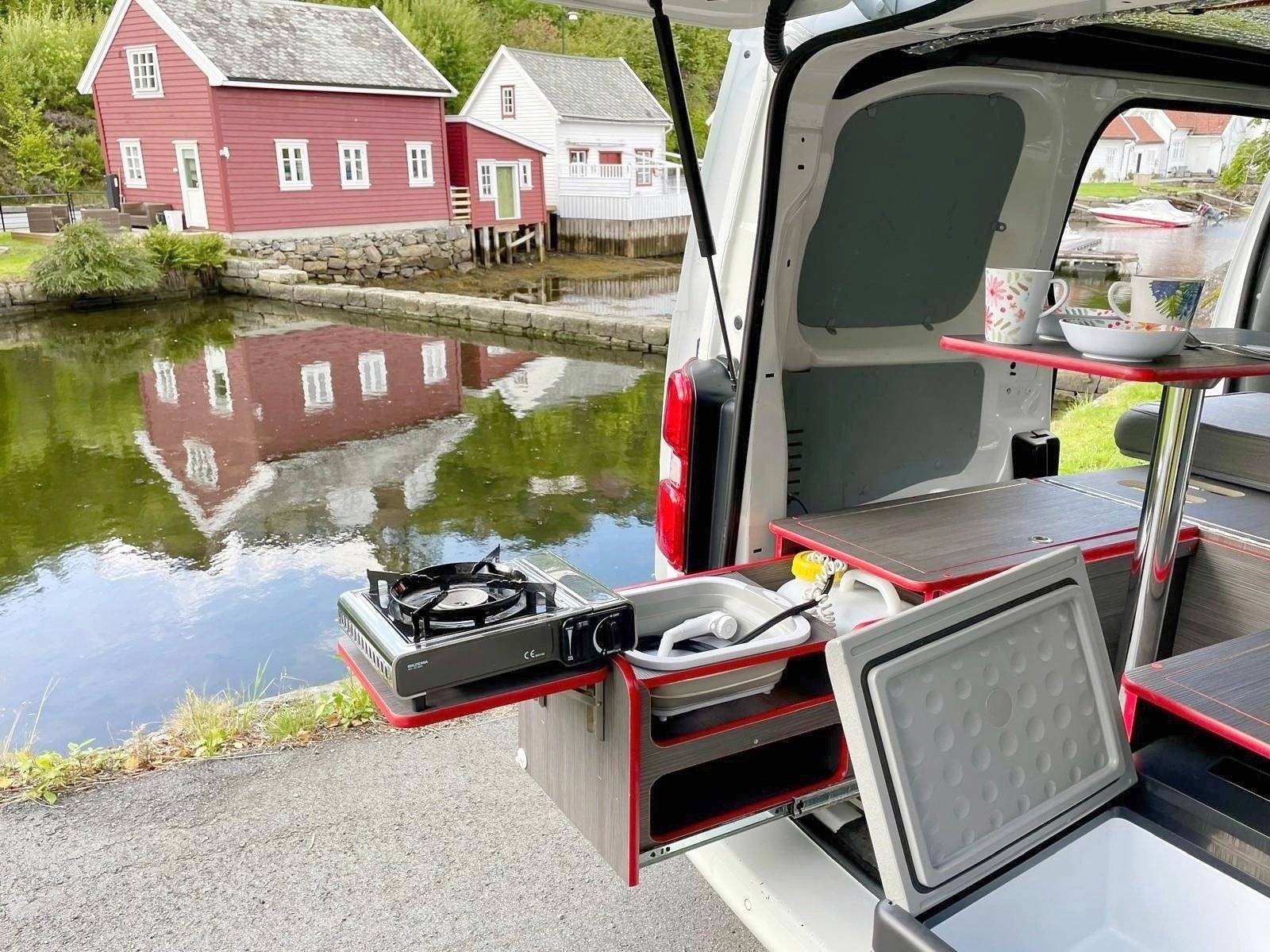 Angolo cucina Peugeot Boxer - Yescapa
