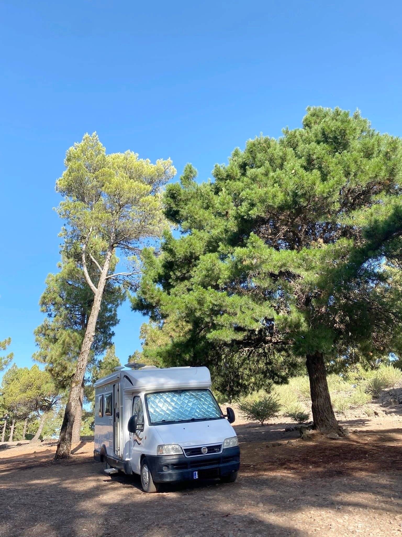 Voorkant 3/4 Fiat - Yescapa