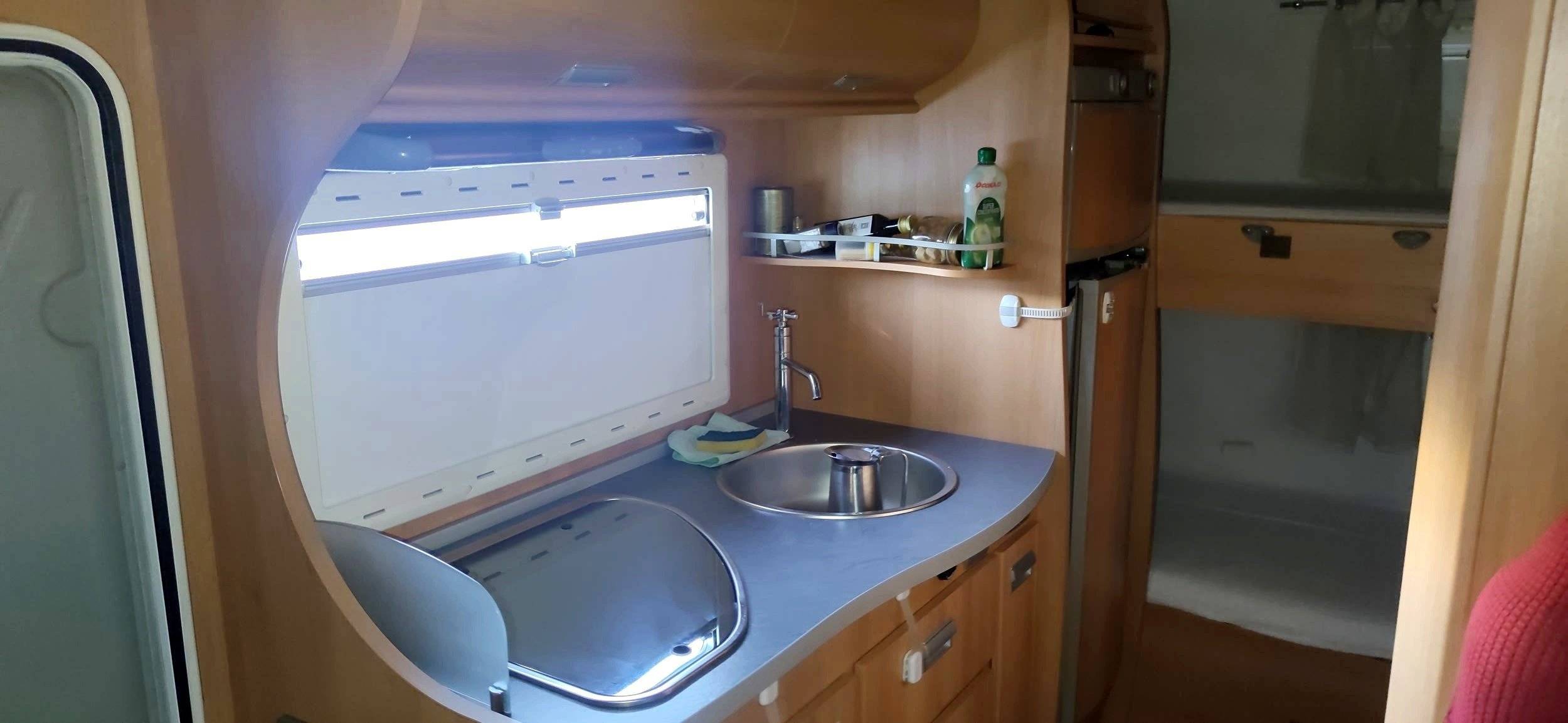 Angolo cucina Fiat Ducato 2.3l 130CV - Yescapa