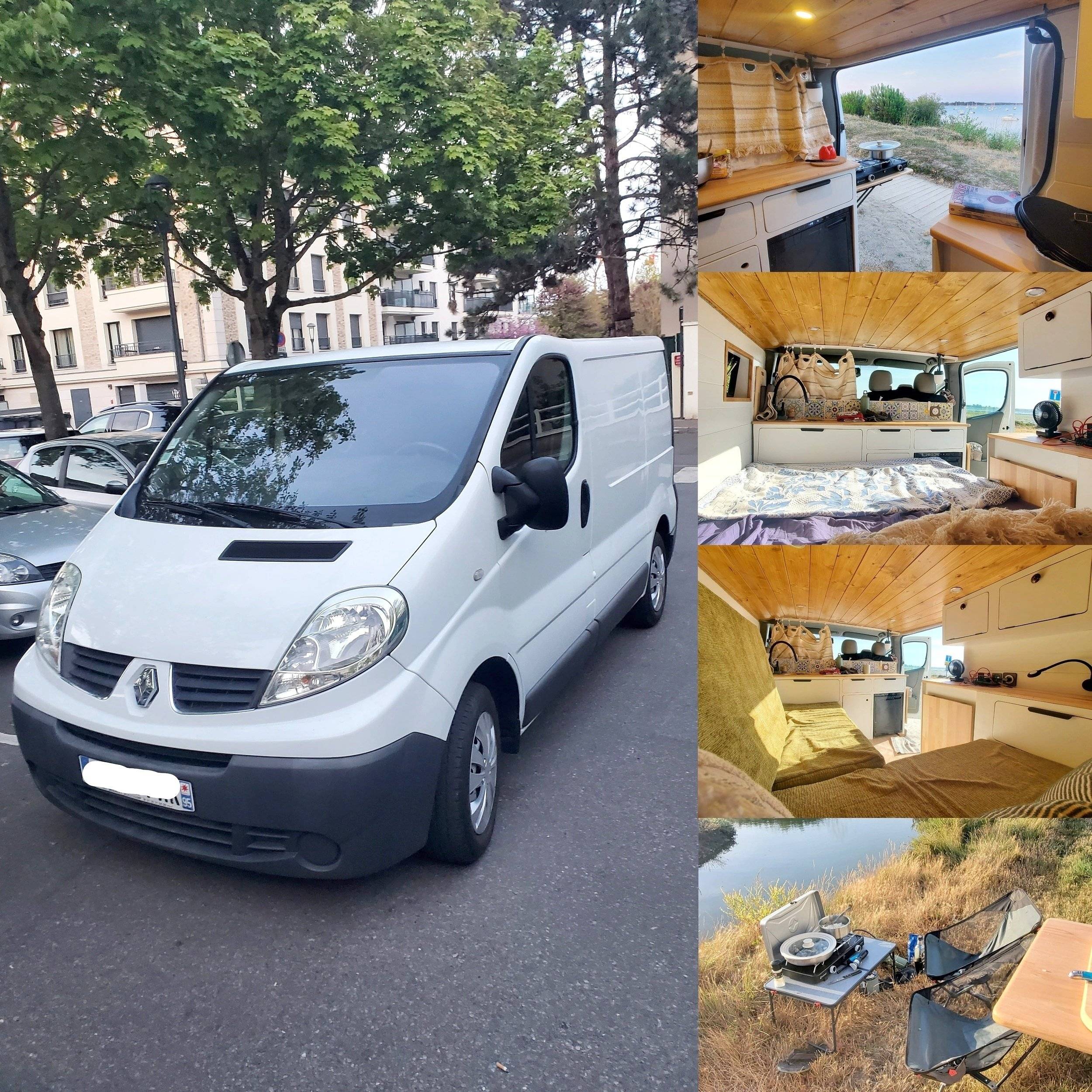 Voorkant 3/4 Renault 2,0 l 90 ch - Yescapa