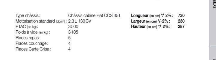 Pilote Reference galaxy 730 dg