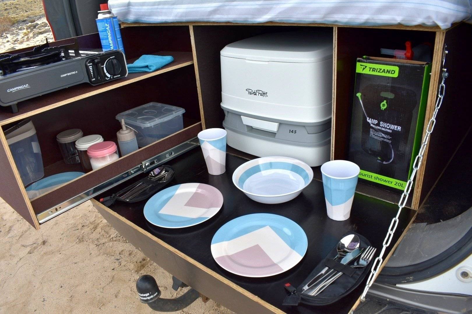 Coin cuisine Hyundai H1 - Yescapa