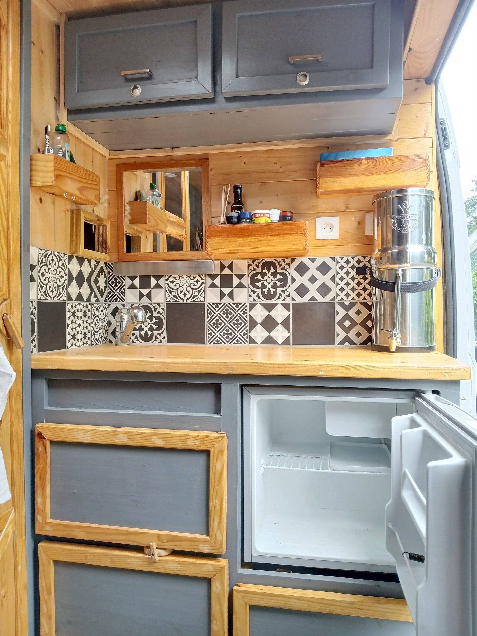Converted van 