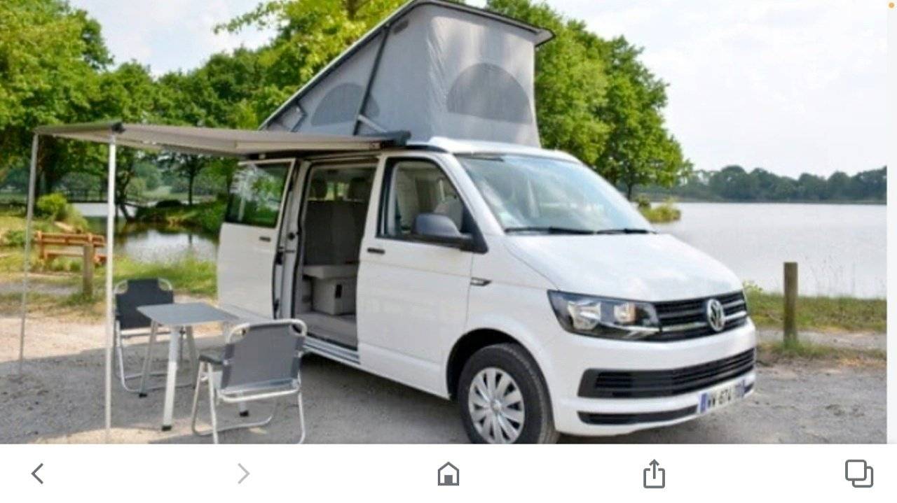 Voorkant 3/4 Volkswagen - Yescapa