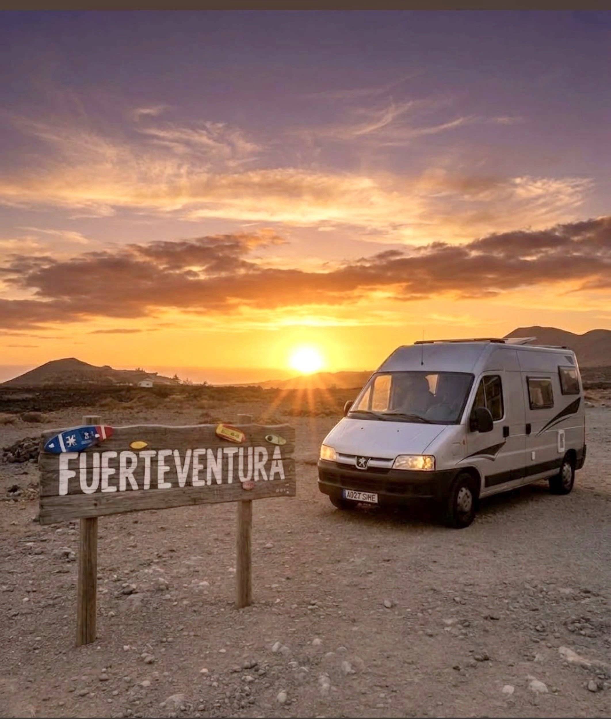 Vista del vehicle angle davanter Peugeot Boxer - Yescapa