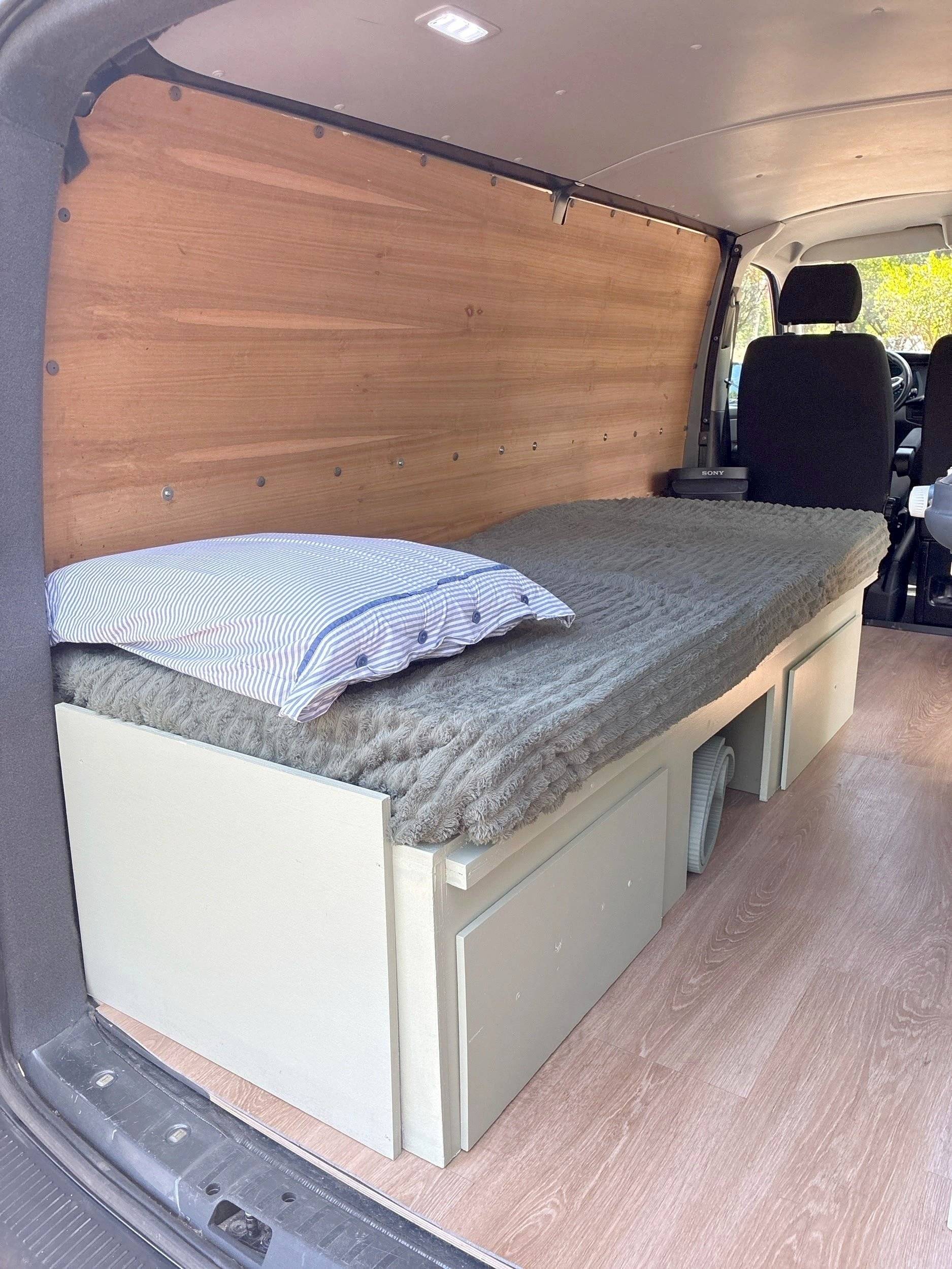 Schlafplätze Volkswagen T6 Long 2,0 l 150 ch - Yescapa