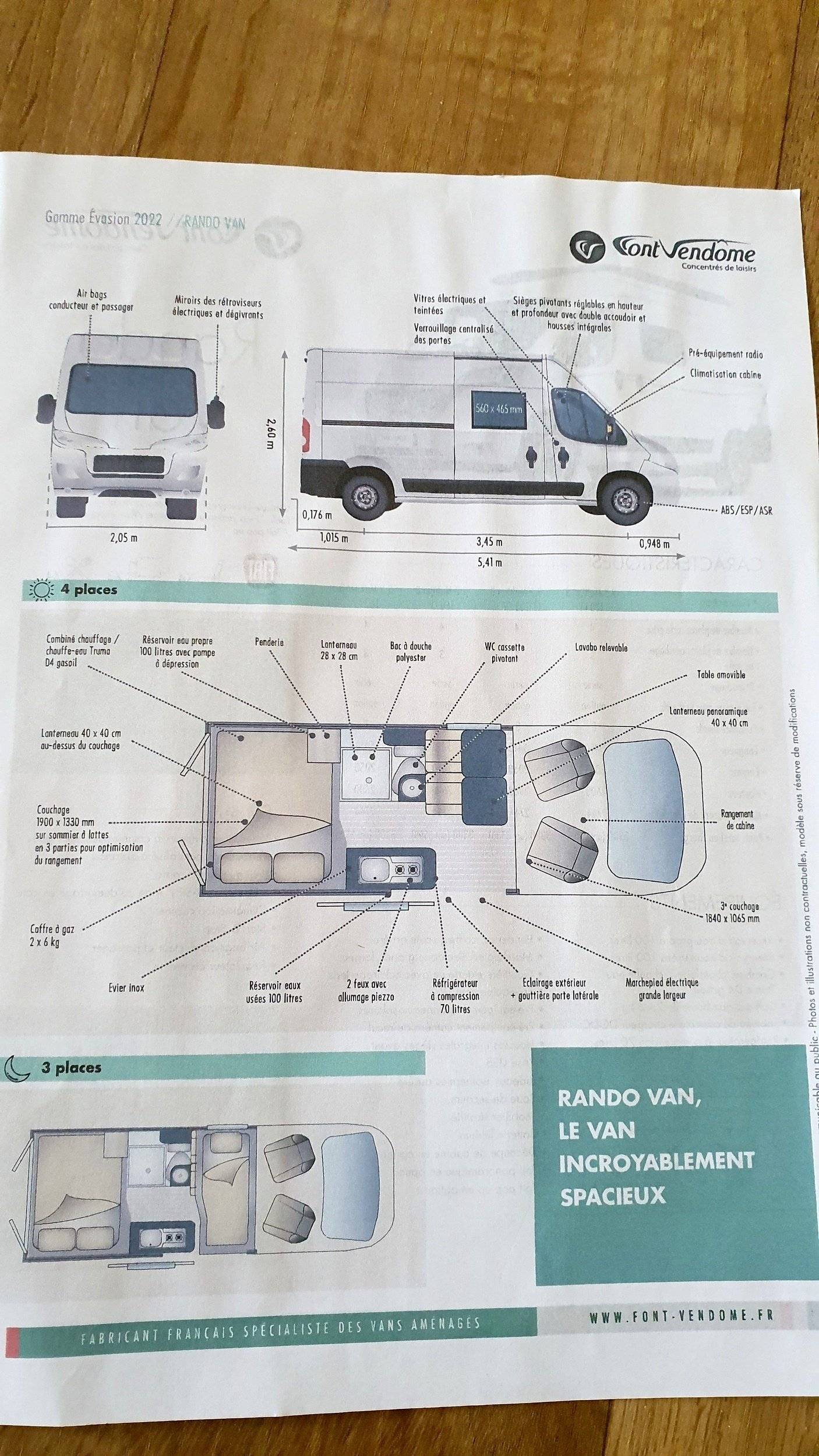 Font Vendôme Rando Van Font-Vendôme 