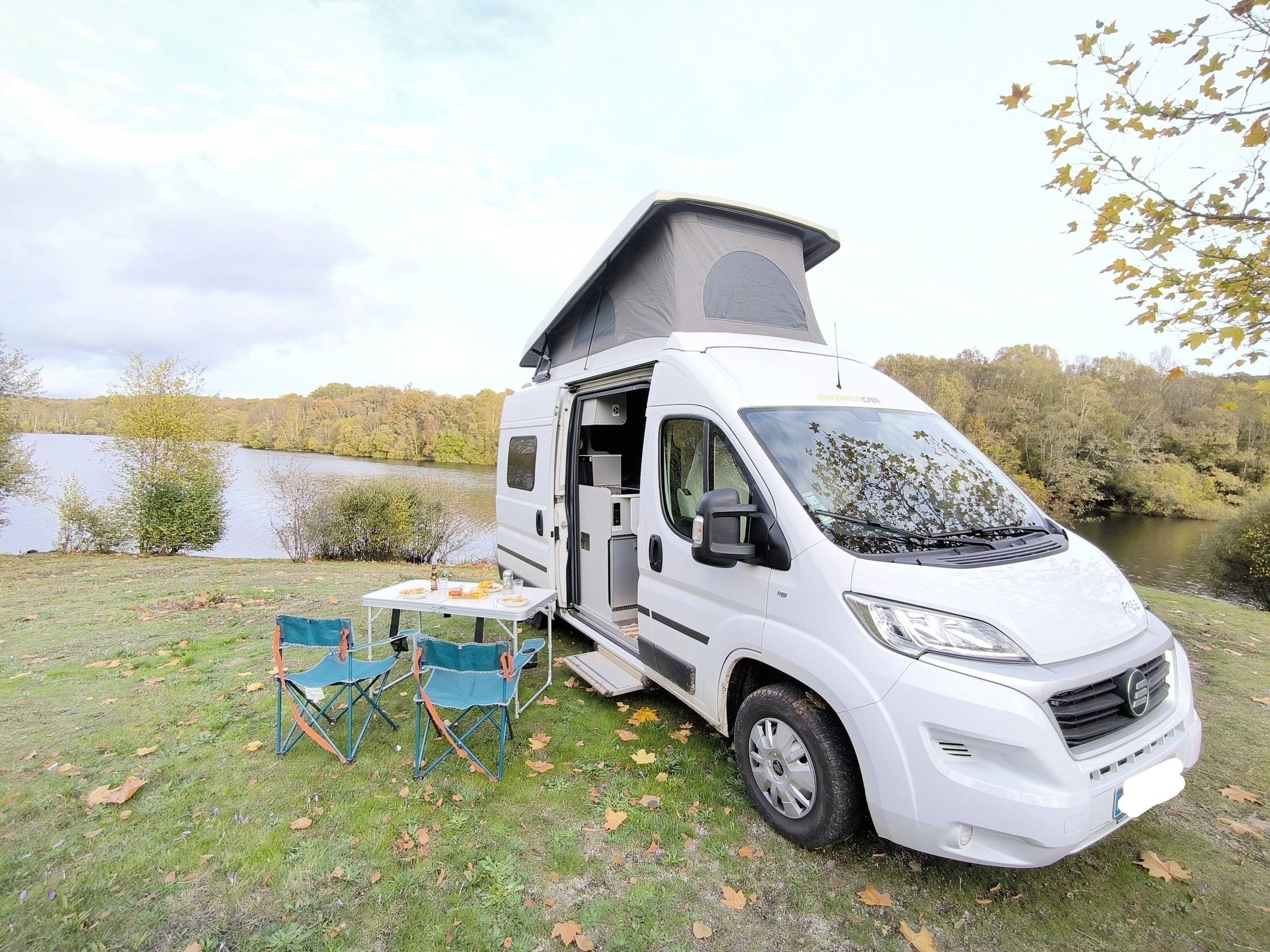 Vista del vehículo ángulo delantero Fiat Fiat Hymercar - Yescapa
