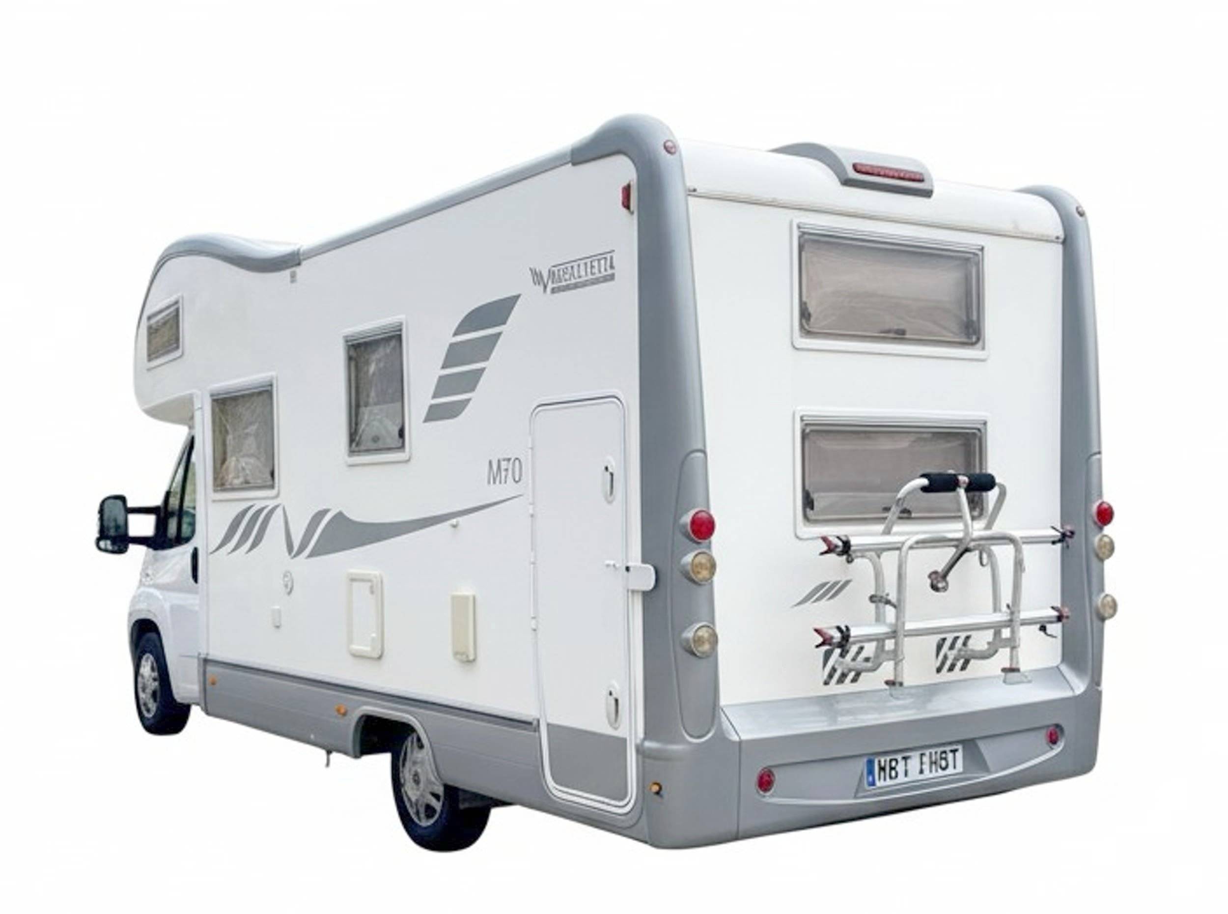 Rear view Fiat Ducato 2,3 l JTD 130 ch. - Yescapa