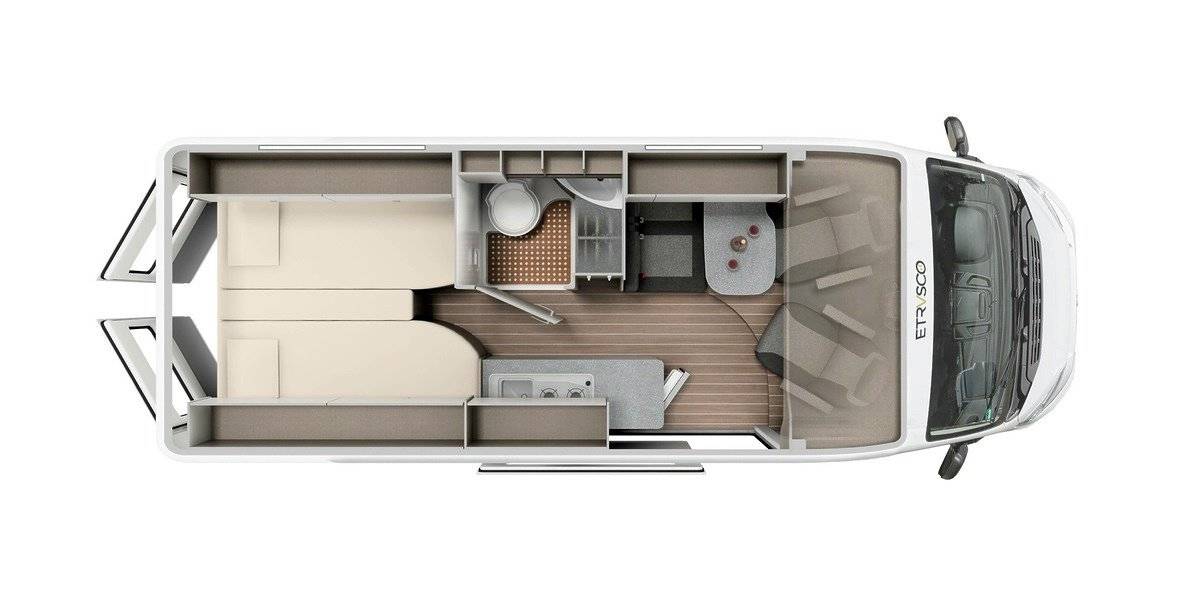 Schlafplätze Sunlight Cliff 601 - Yescapa