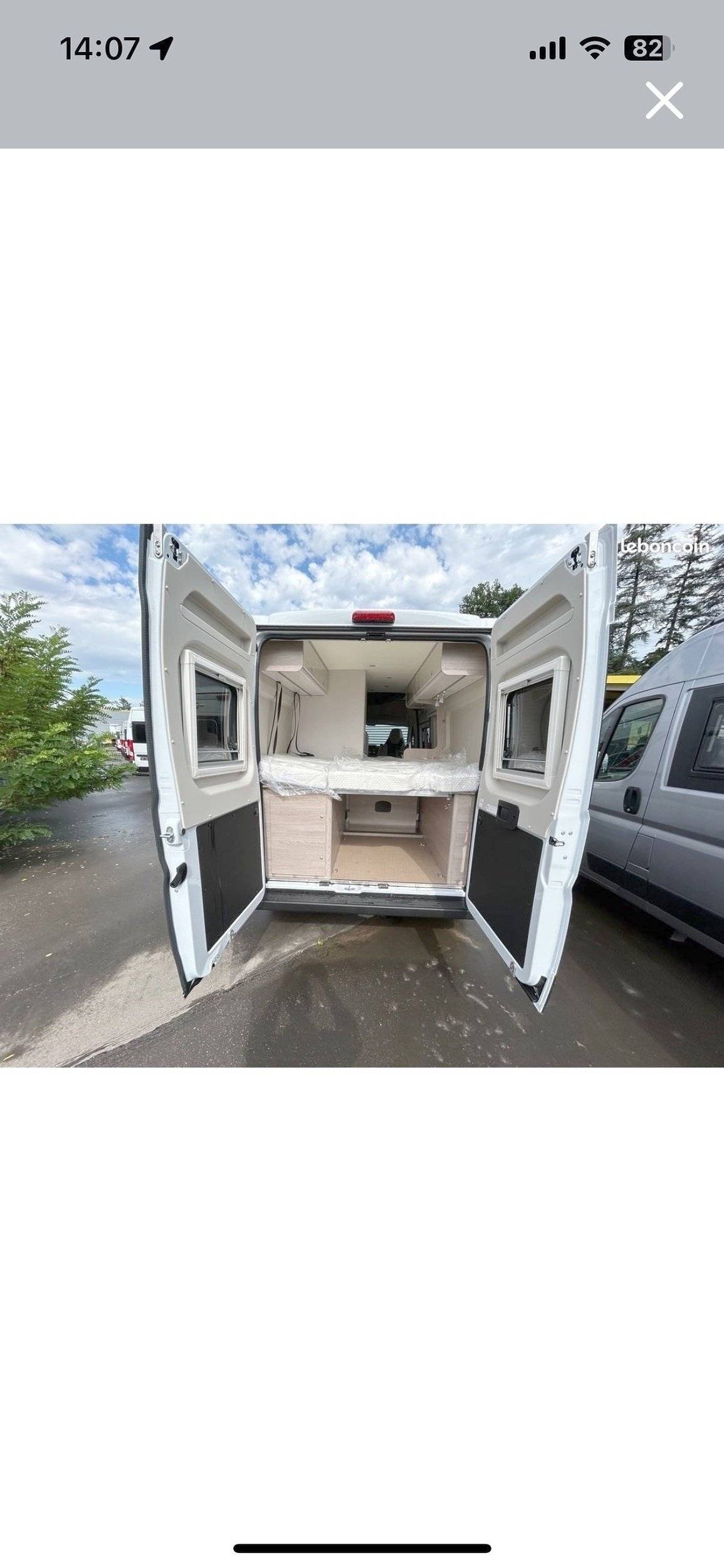 Couchages Citroën Jumper 2,2 l 140 ch - Yescapa