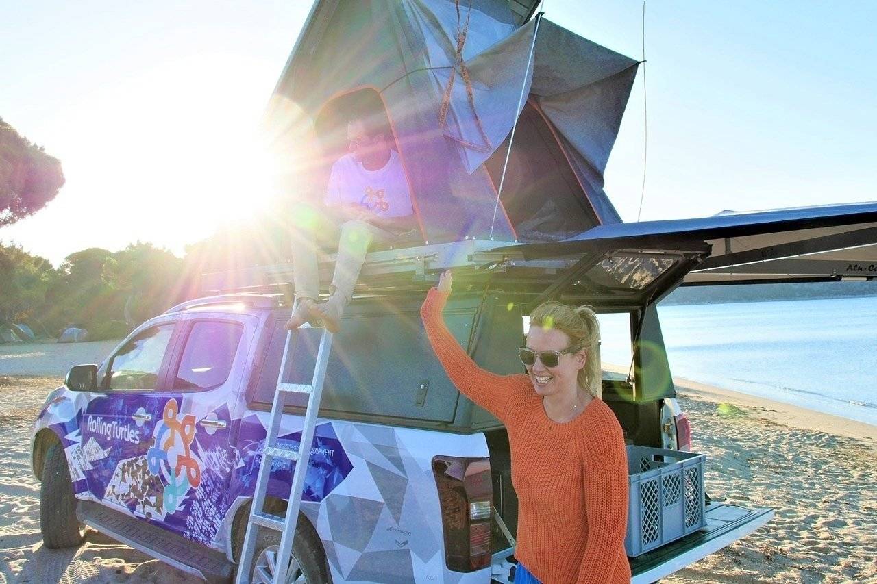 4×4 Automatic Gear Pickupcamper Alucab