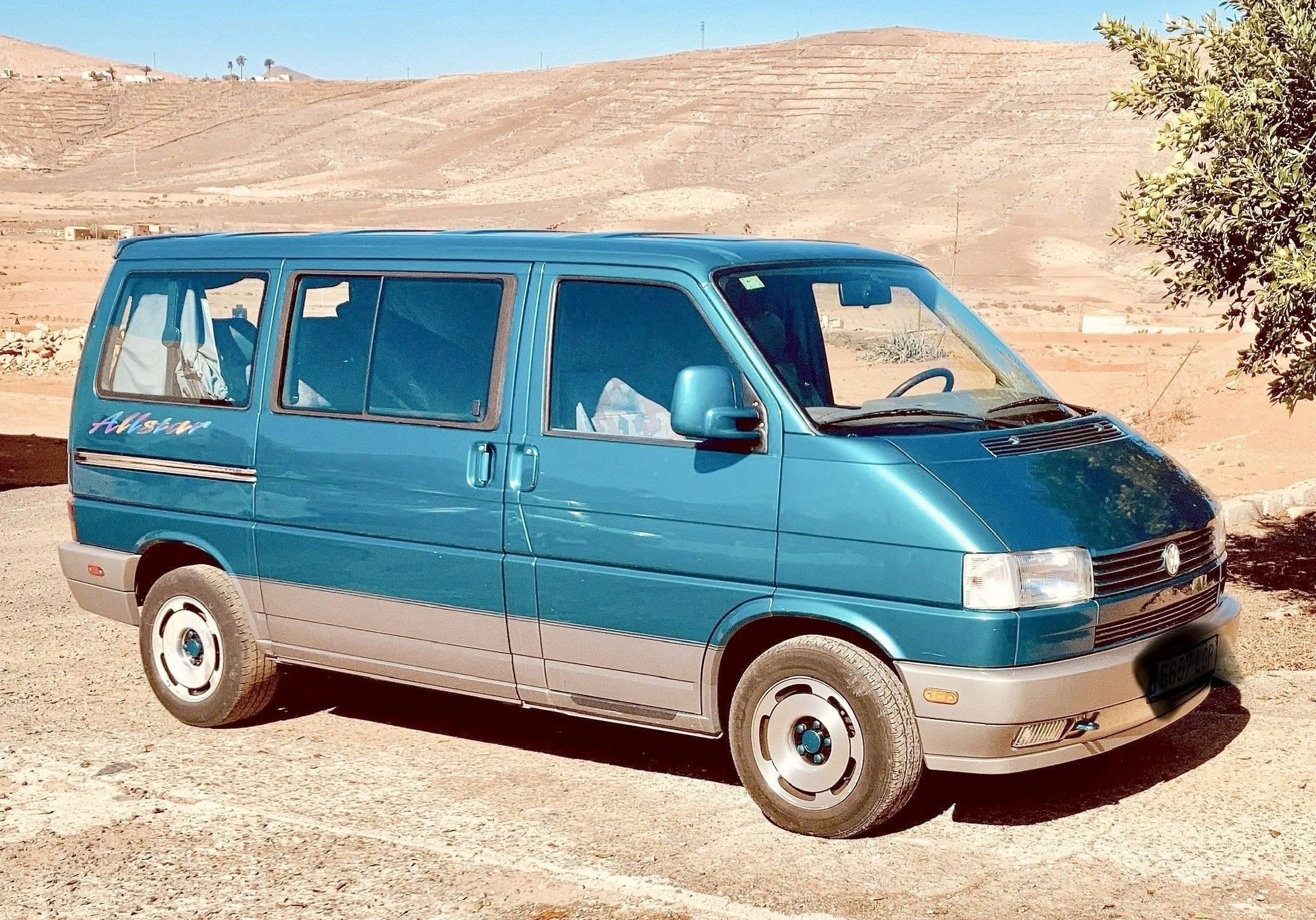 Voorkant 3/4 Volkswagen t4 multivan all star - Yescapa