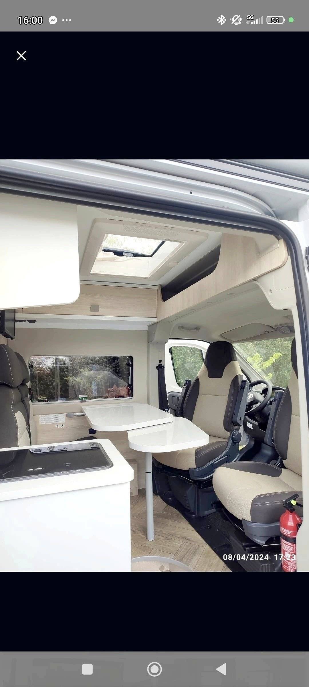 Comedor Fiat Ducato 2.2 140cv - Yescapa