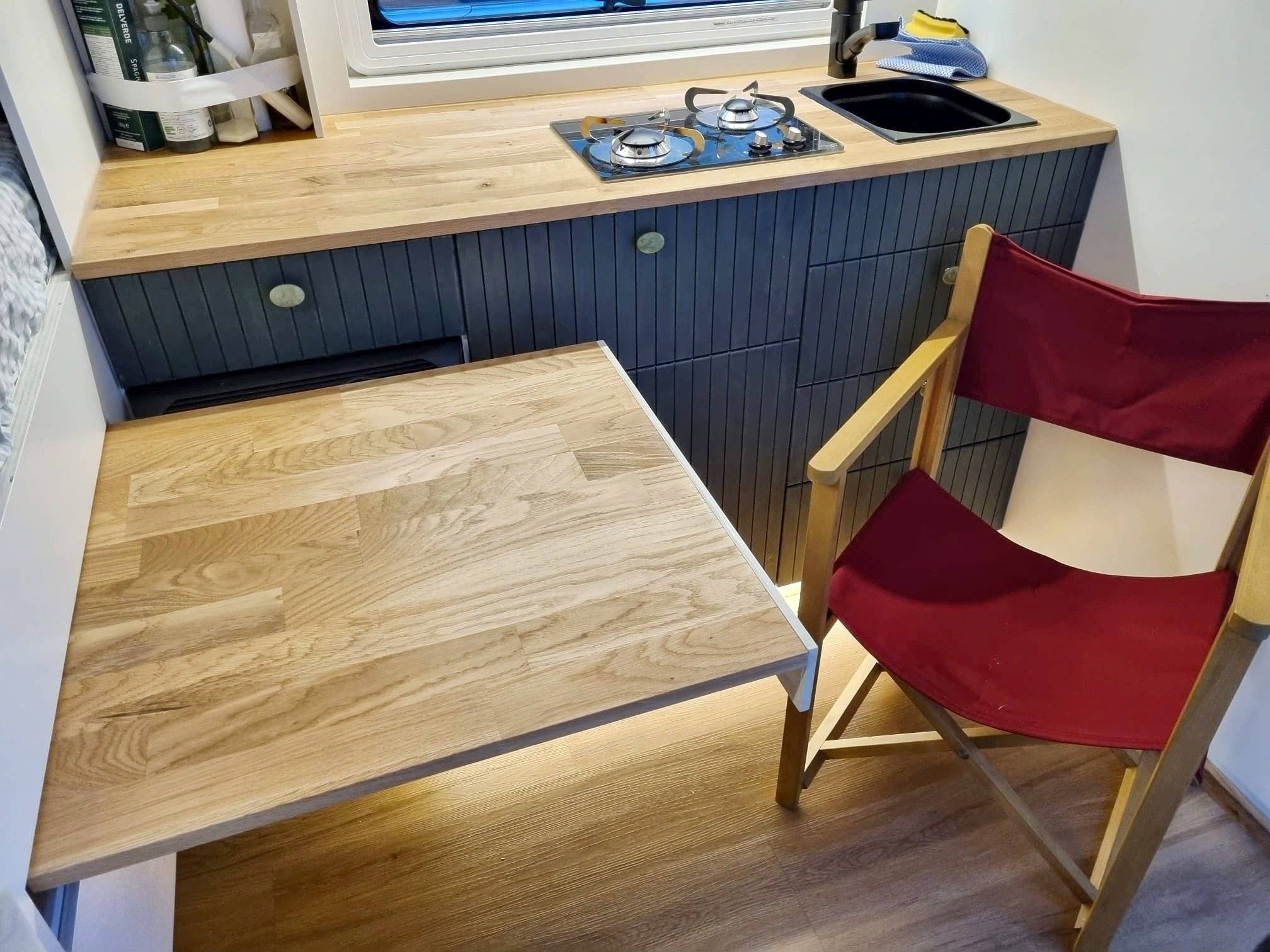 Eethoek Fiat Ducato - Yescapa