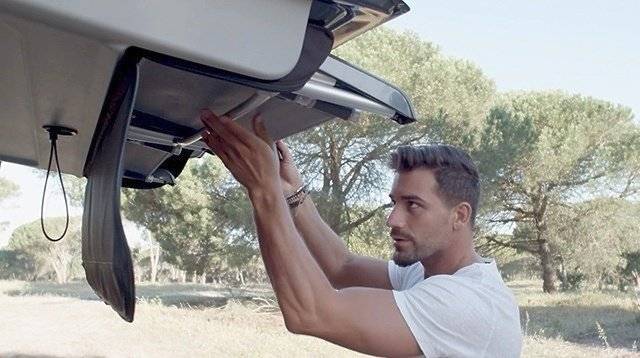 slaapplaatsen Volkswagen T6 California Coast - Yescapa